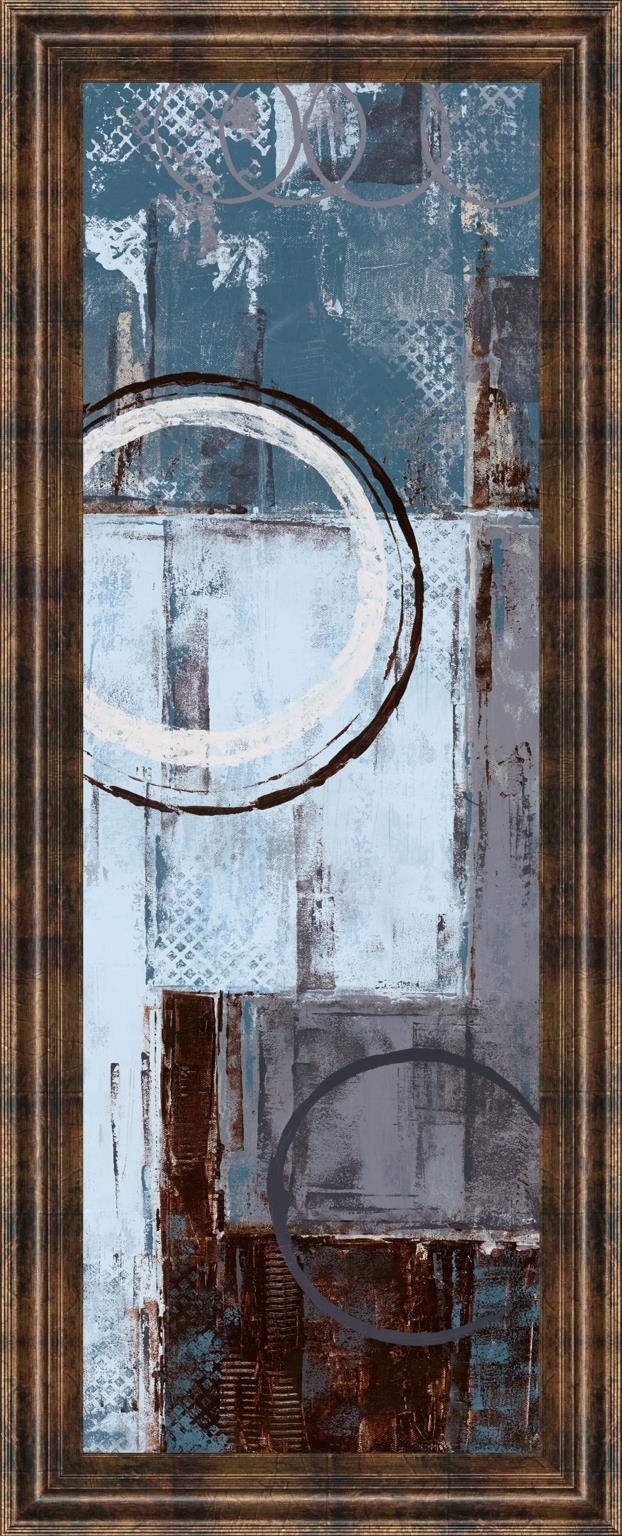 Cool Dance I By Maria Donovan 18X42 Framed Print