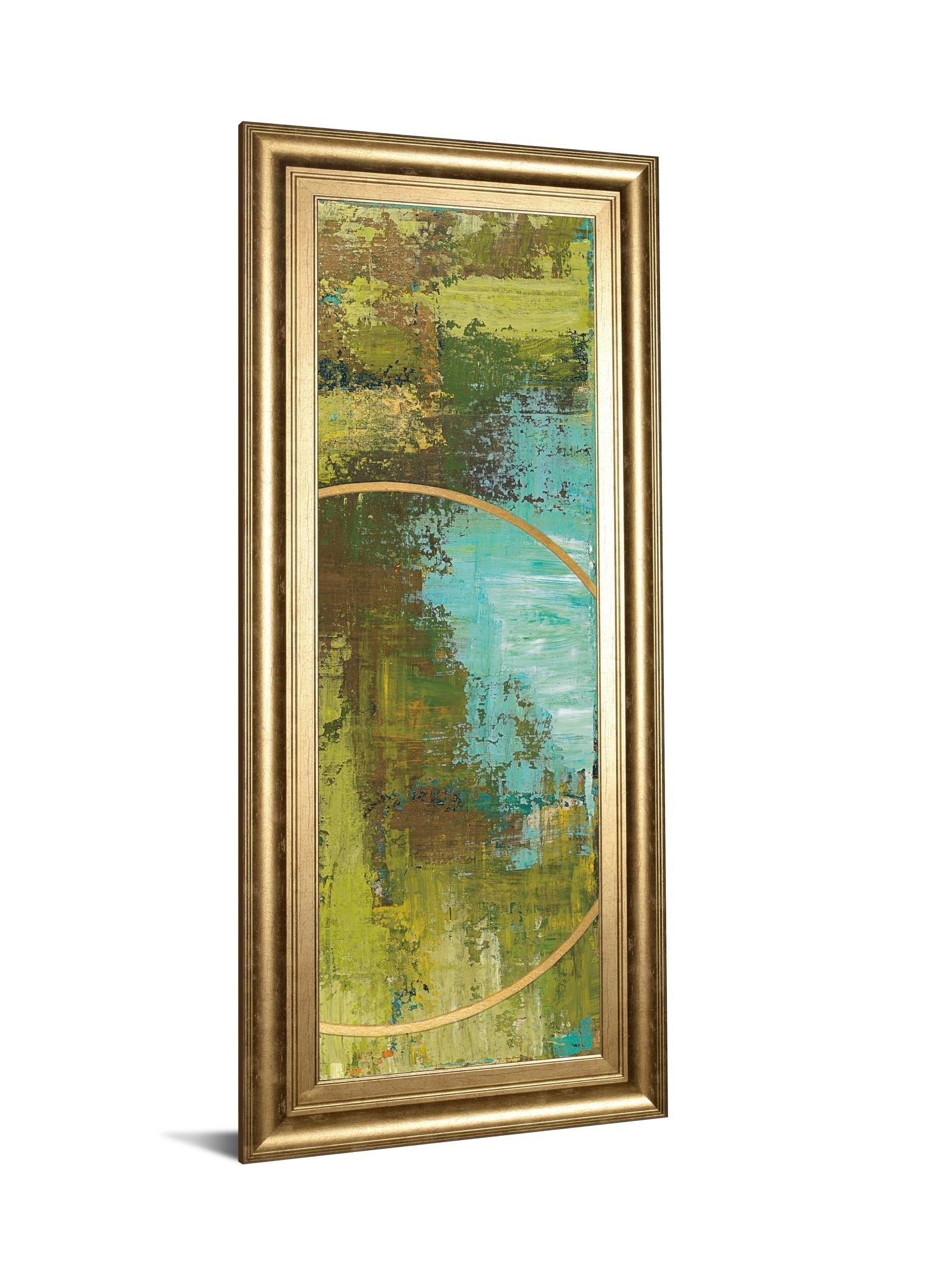 Aller Chartreuse By Patrick St. Germain 18X42 Framed Print