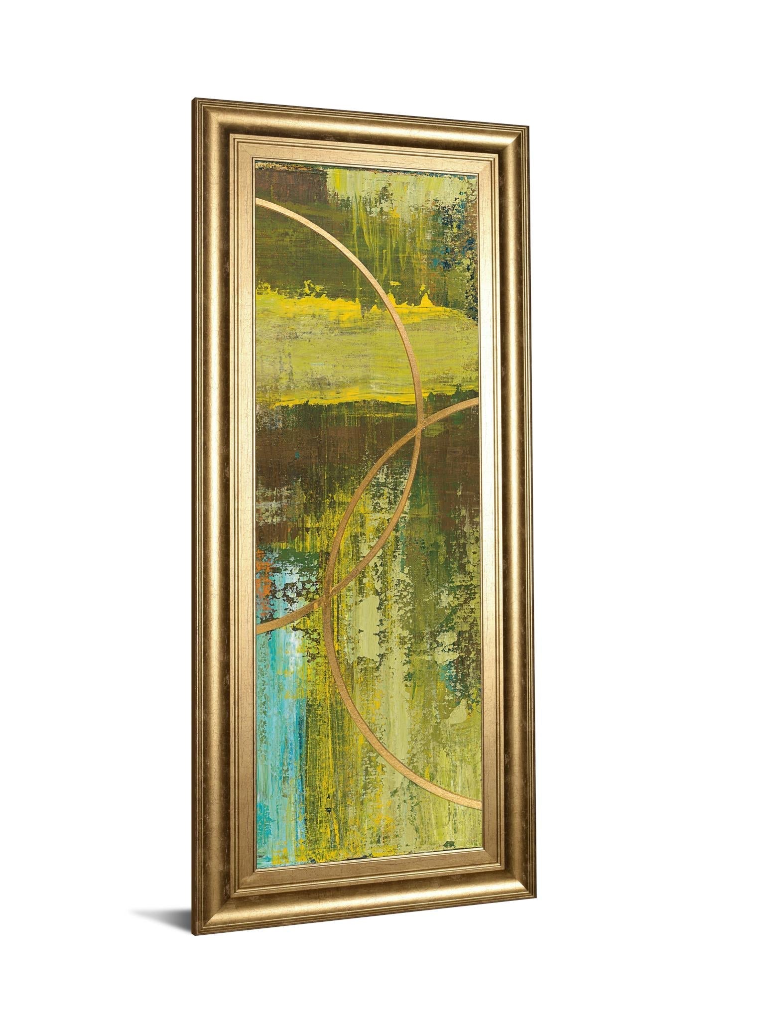 Aller Chartreuse By Patrick St. Germain 18X42 Framed Print