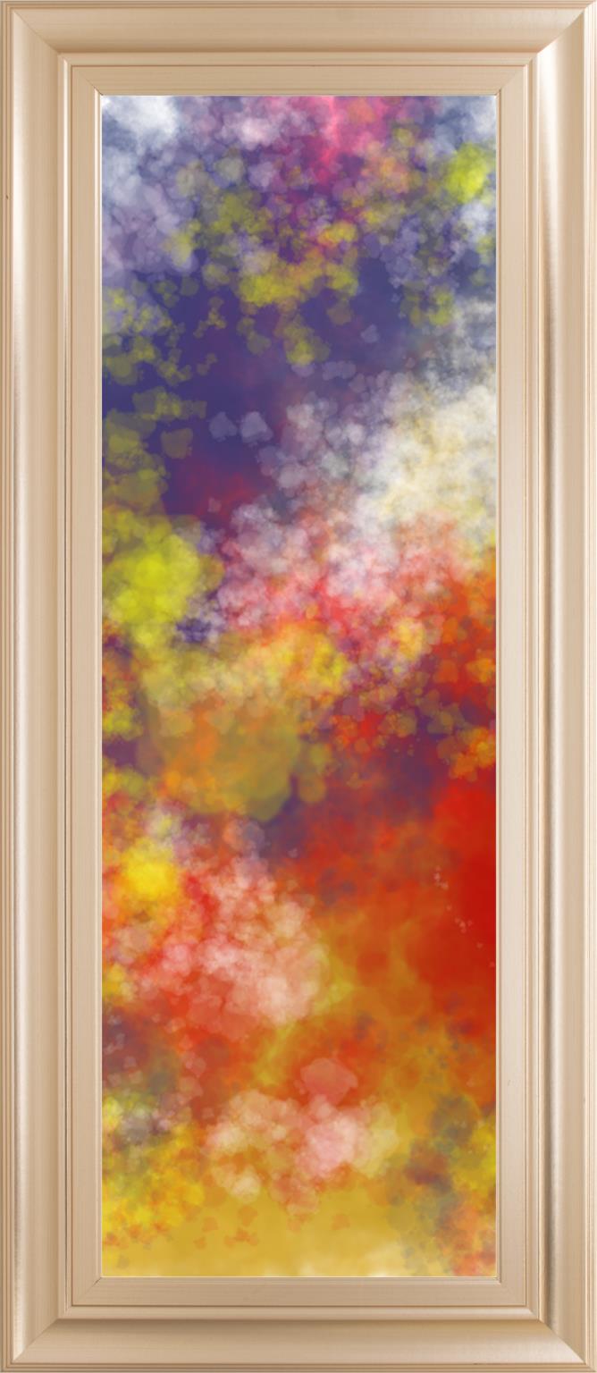 Vapor I. A By Jason Johnson 18X42 Framed Print