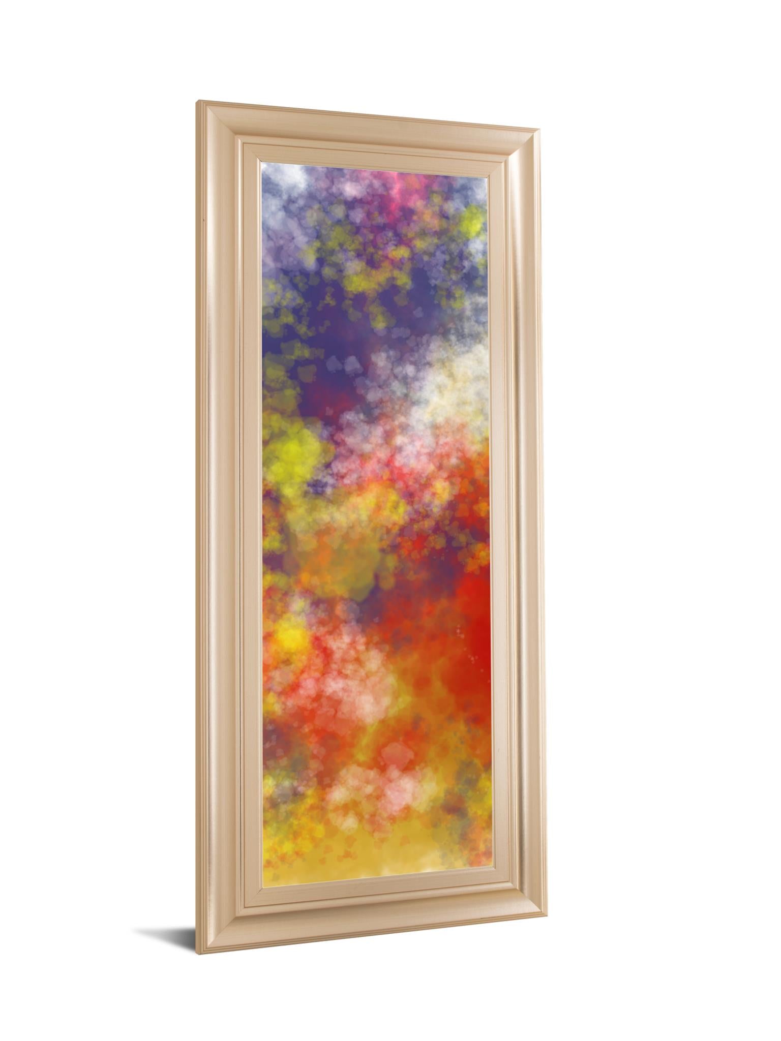 Vapor I. A By Jason Johnson 18X42 Framed Print