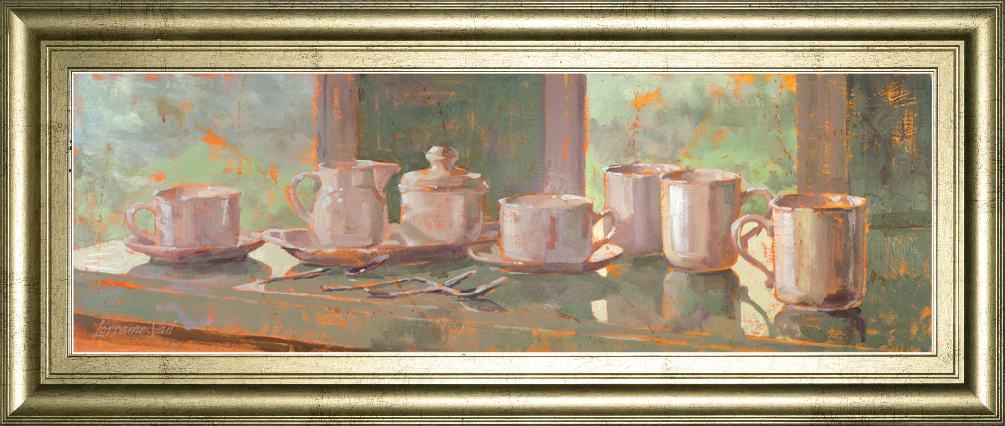 Gathering Ii By Lorraine Vail 18X42 Framed Print