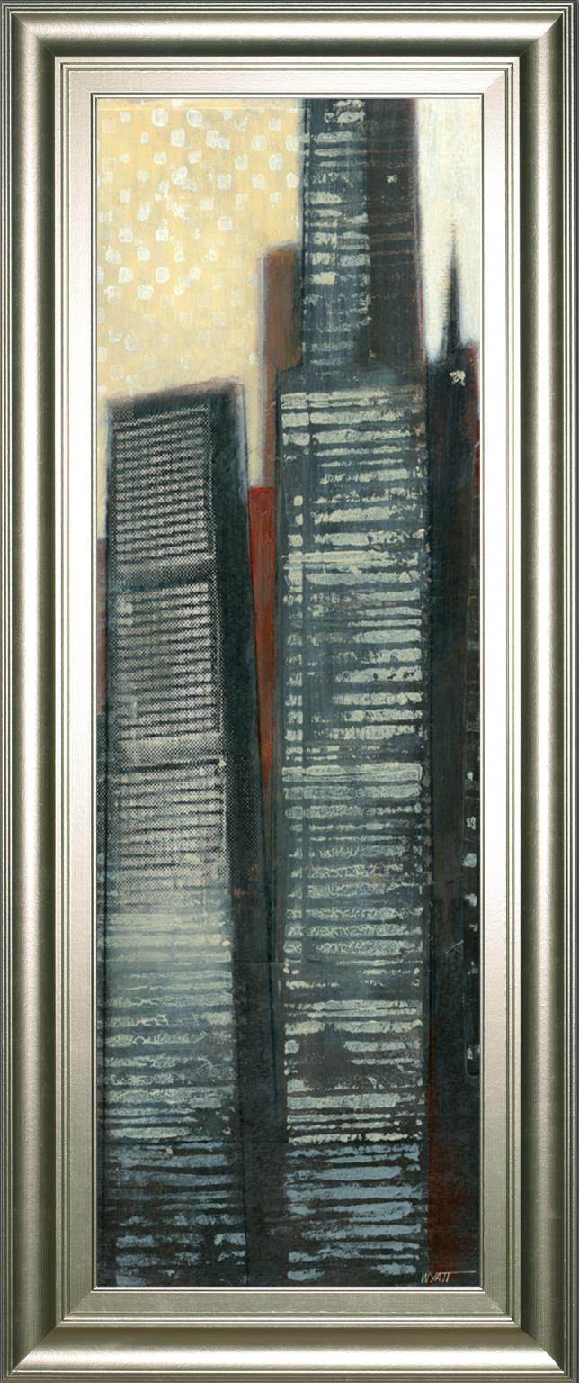 Urban Landscape Iv By Norman Wyatt 18X42 Framed Print