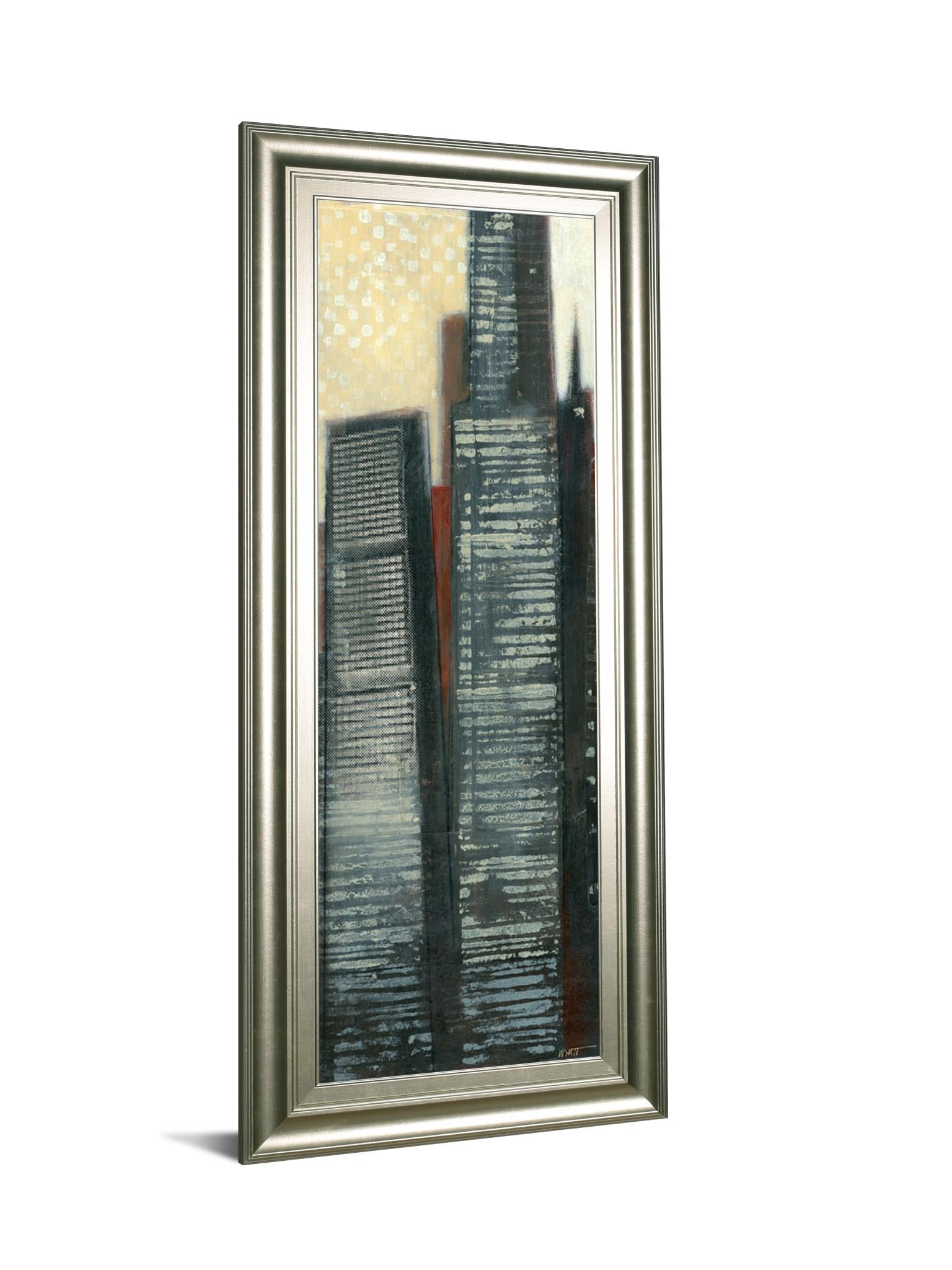 Urban Landscape Iv By Norman Wyatt 18X42 Framed Print