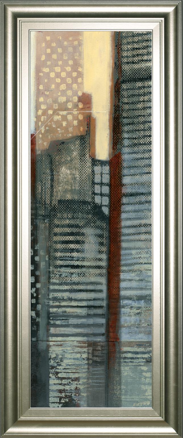 Urban Landscape V By Norman Wyatt 18X42 Framed Print