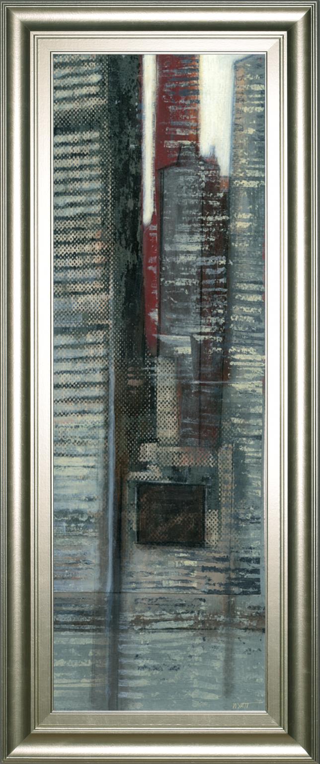 Urban Landscape Vi By Norman Wyatt 18X42 Framed Print