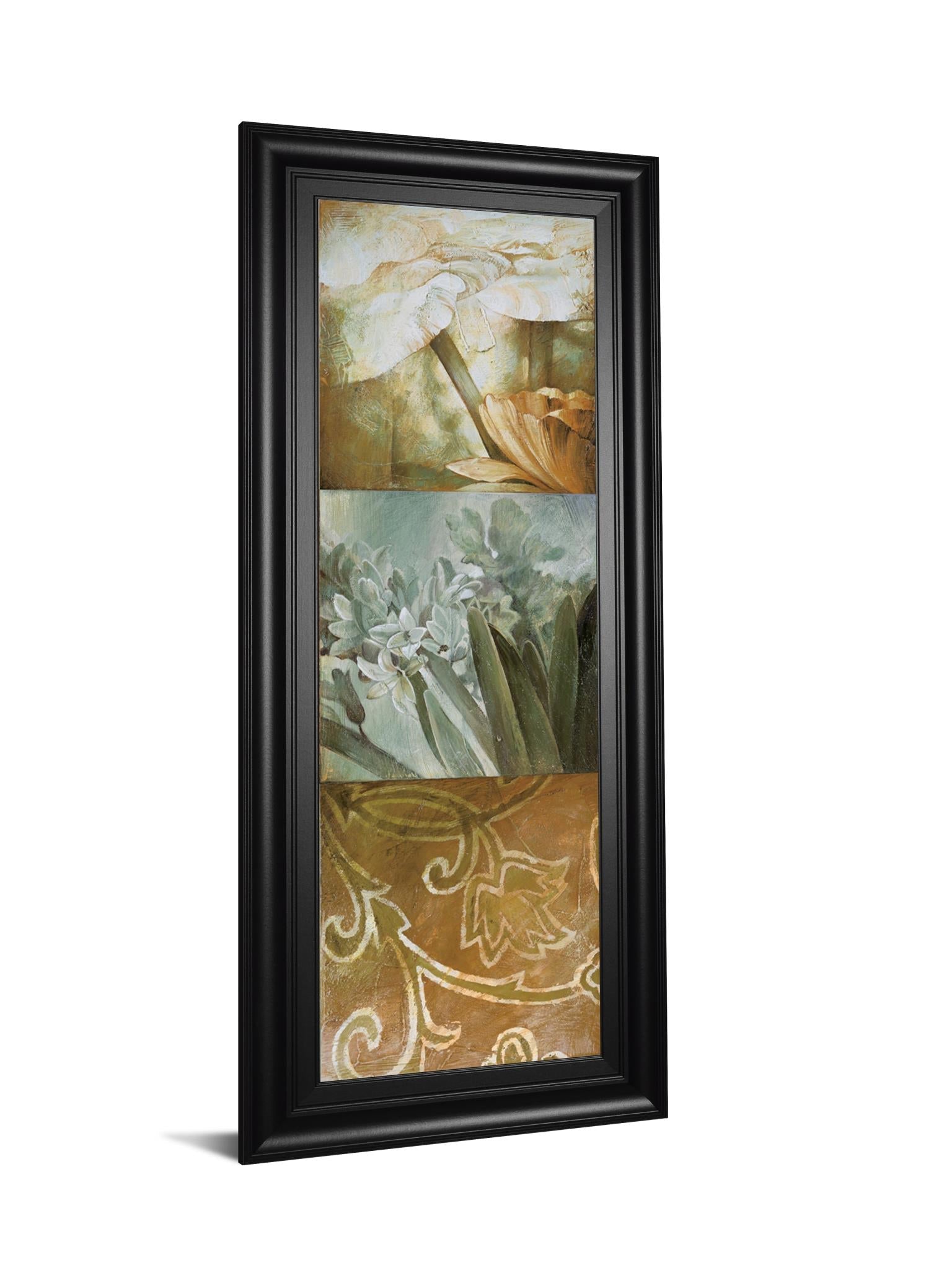 Square Choices By Thompson, L. 18X42 Framed Print