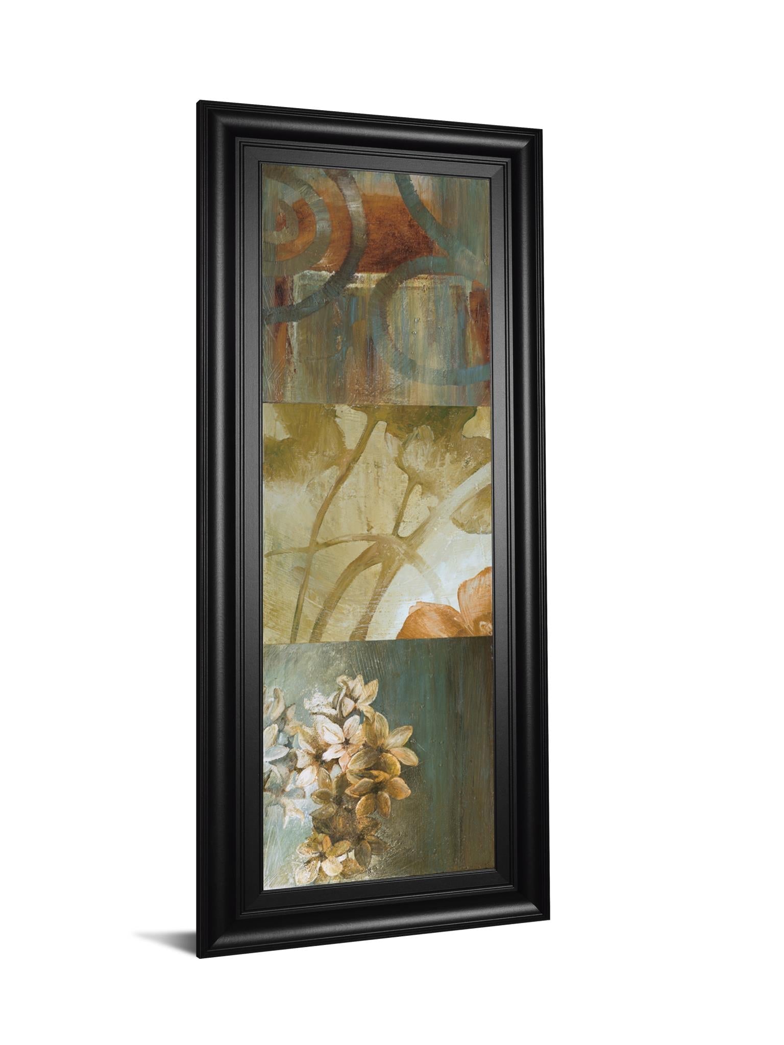 Square Choices By Thompson, L. 18X42 Framed Print