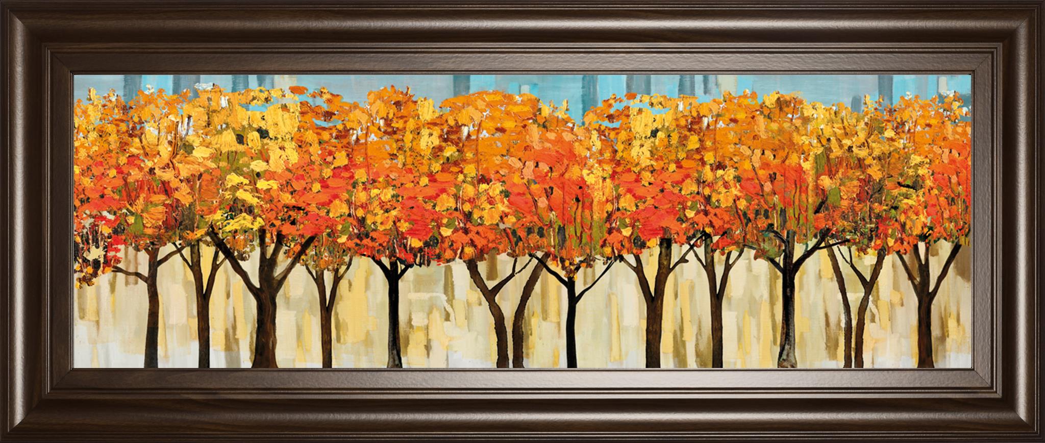 Avenue By Mark Chandon 18X42 Framed Print