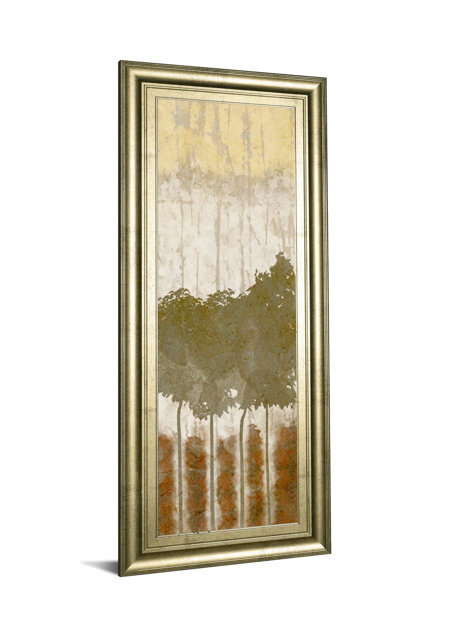 Nature'S Quartet I By Alonzo Saunders 18X42 Framed Print