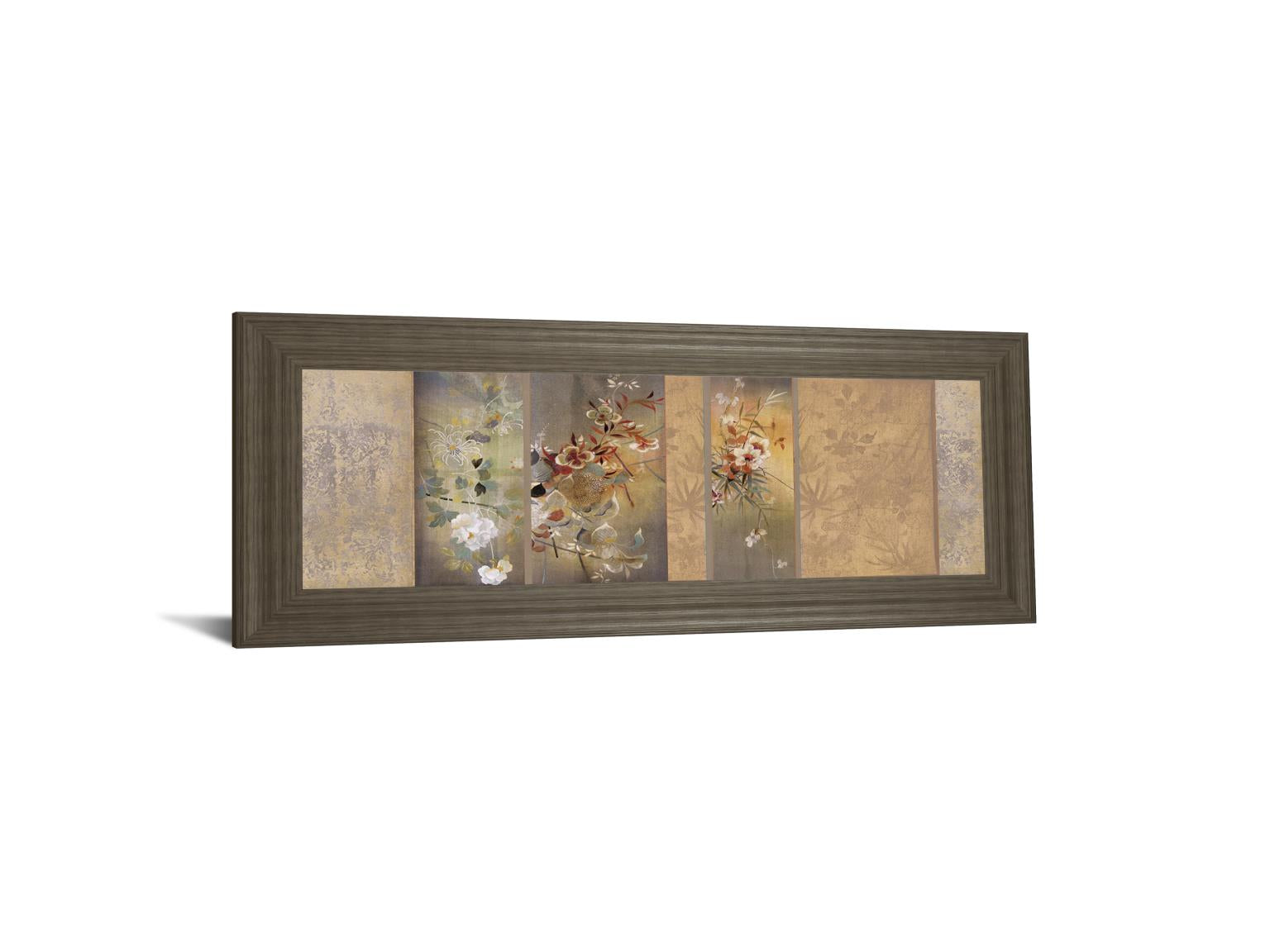 Tea Garden Ii By Douglas 18X42 Framed Print