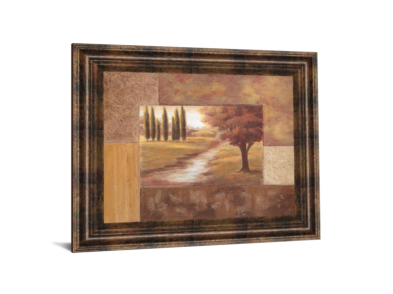 Peaceful Stream Ii By Vivian Flasch 22X26 Framed Print