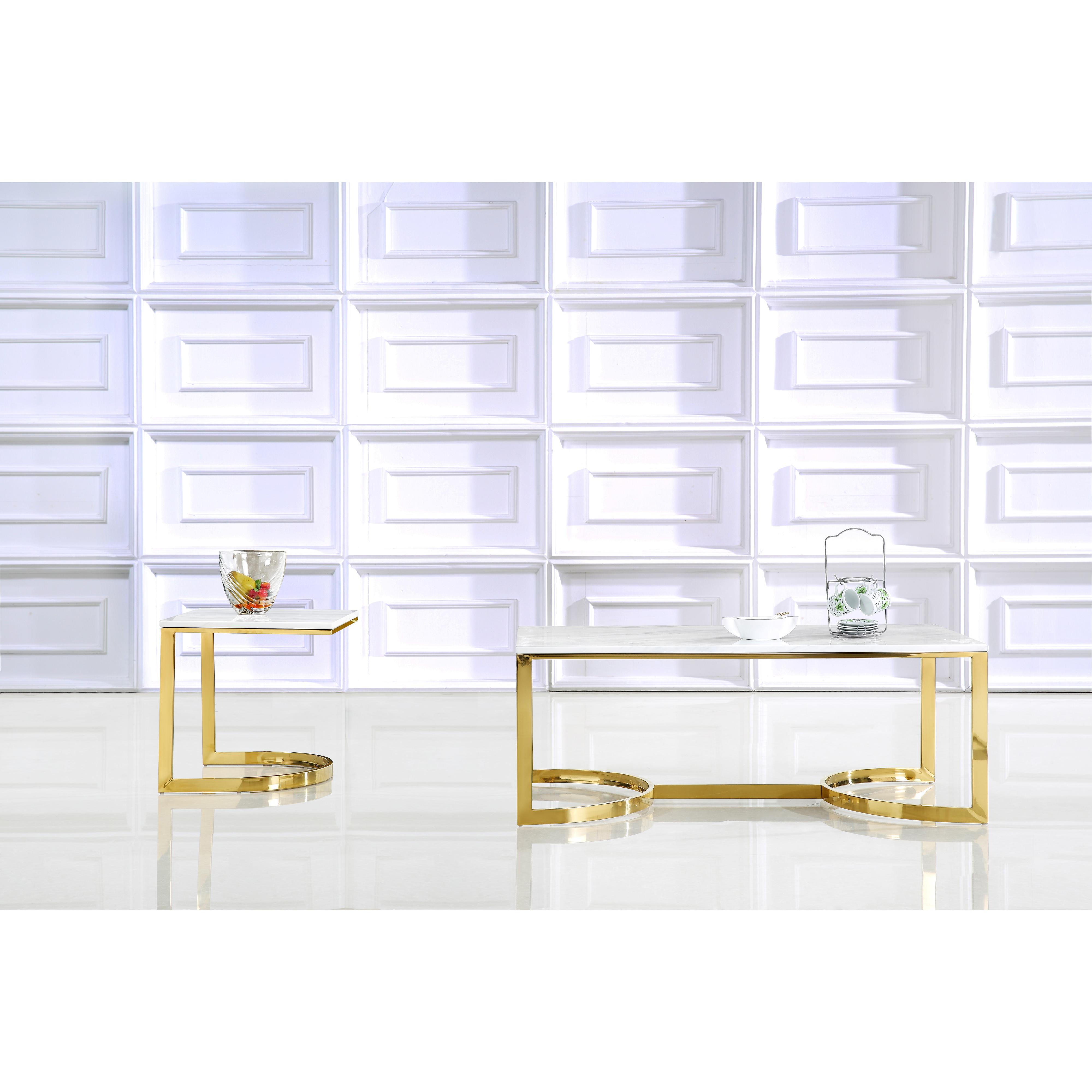 Meridian London Gold Coffee Table