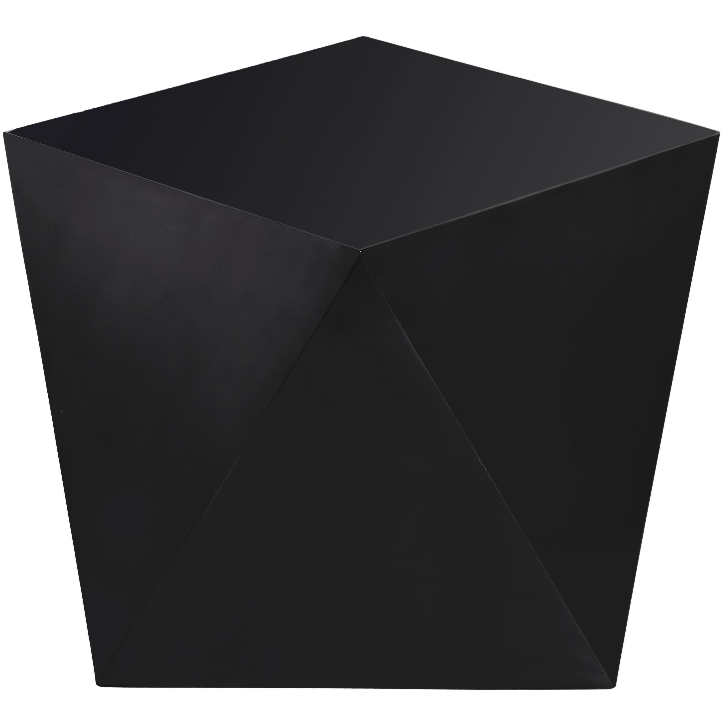 Meridian Gemma Matte Black End Table