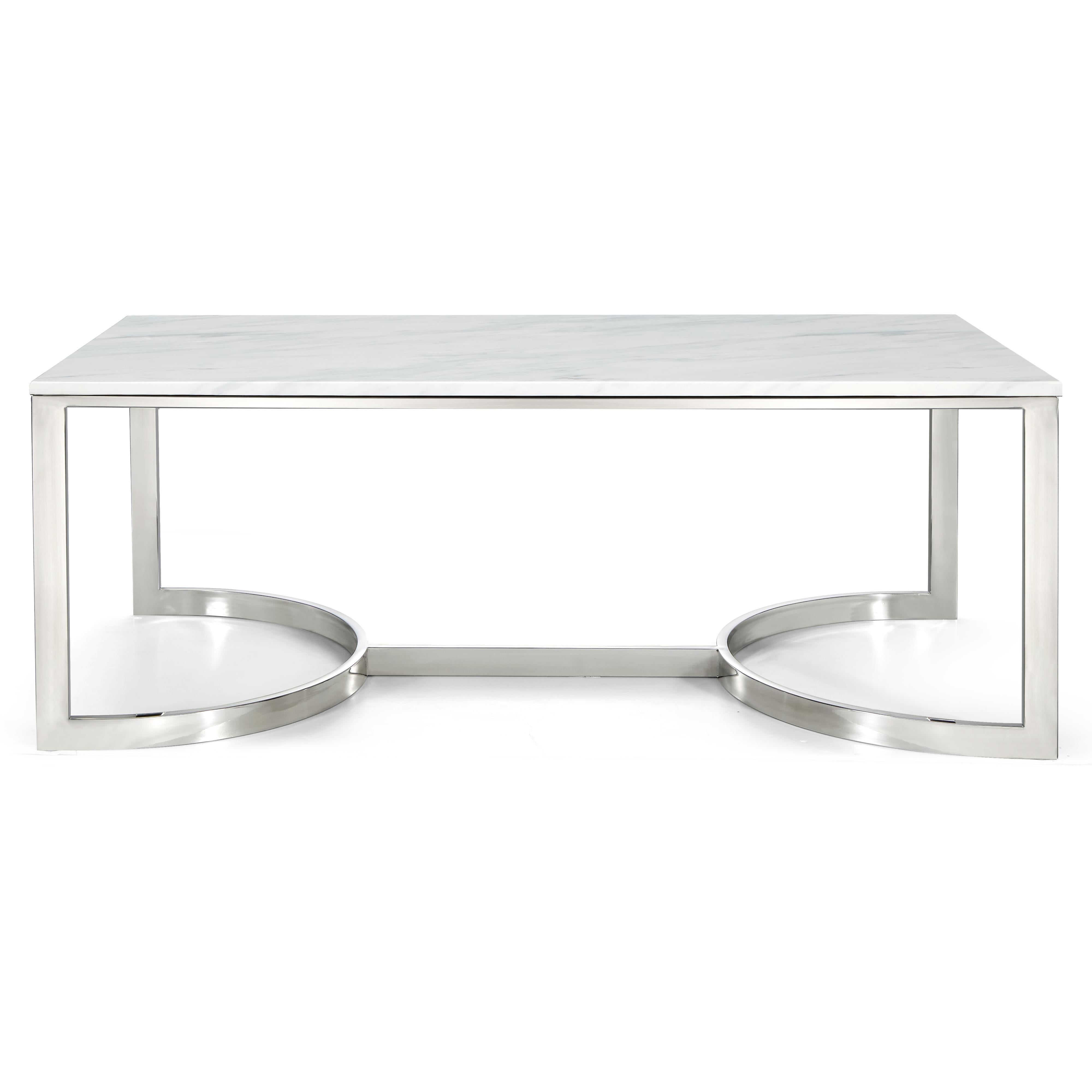 Meridian Copley Chrome Coffee Table