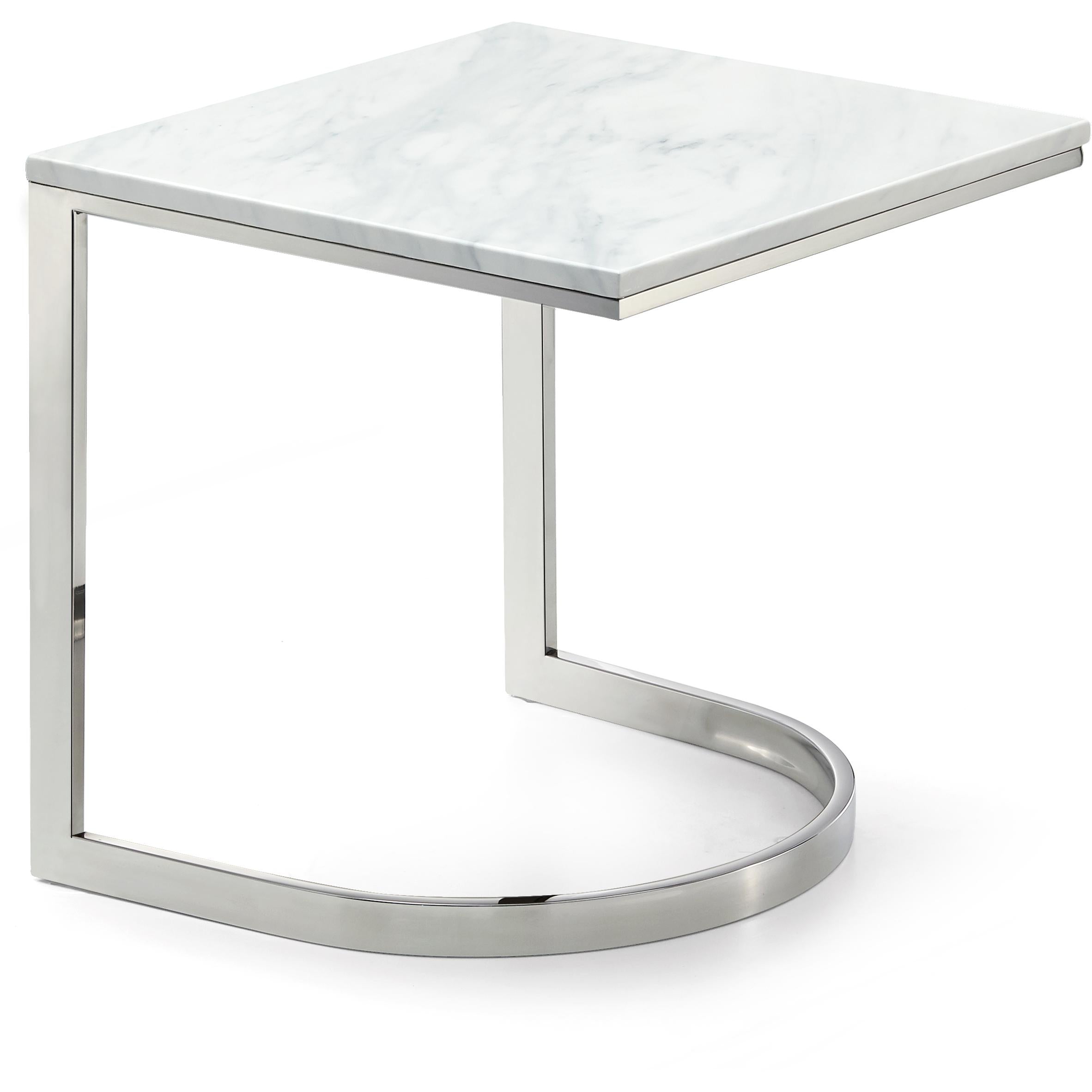 Meridian Copley Chrome End Table