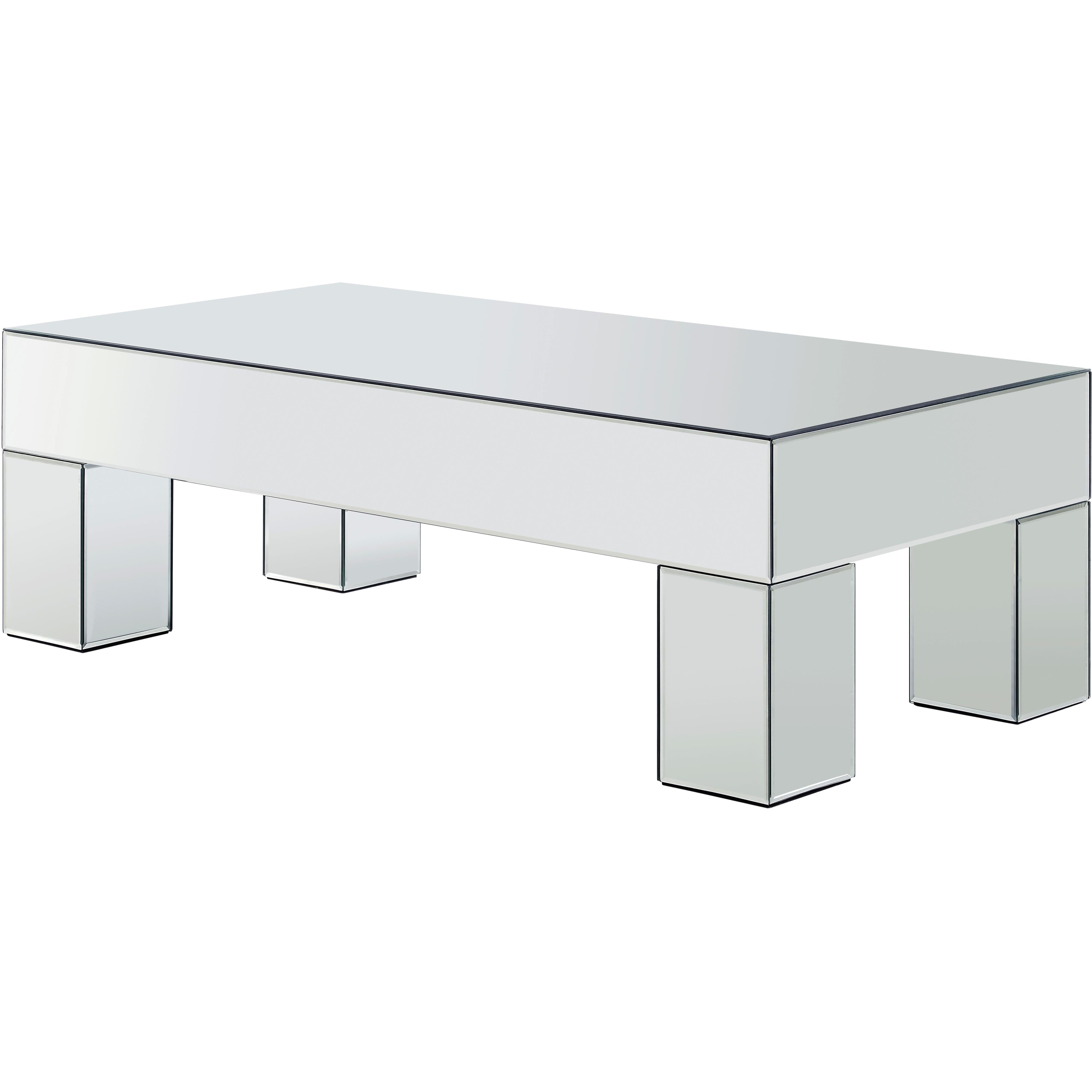 Meridian Lainy Mirrored Coffee Table