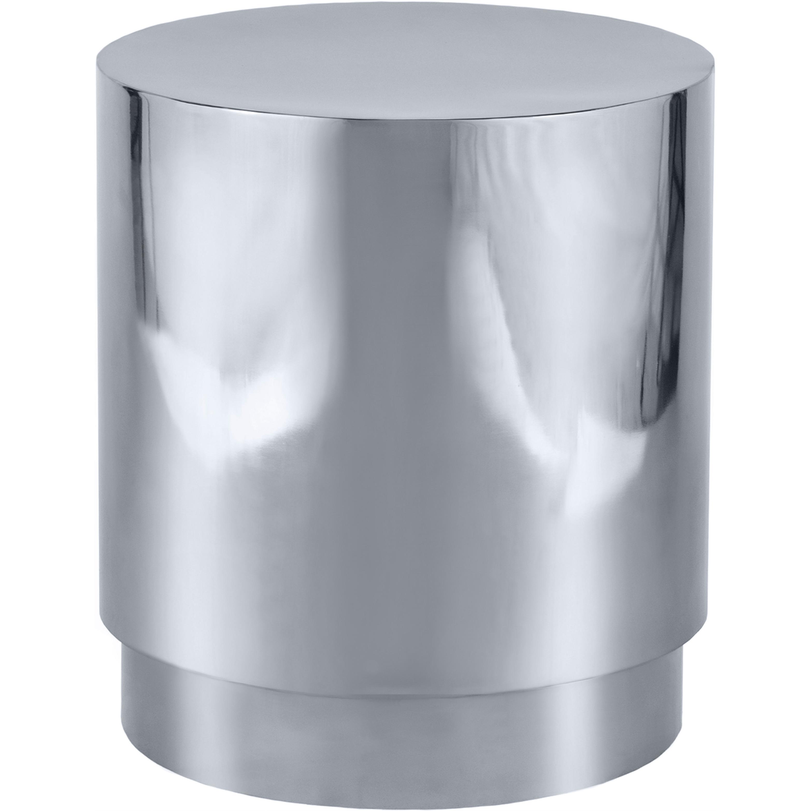 Meridian Jazzy Silver End Table