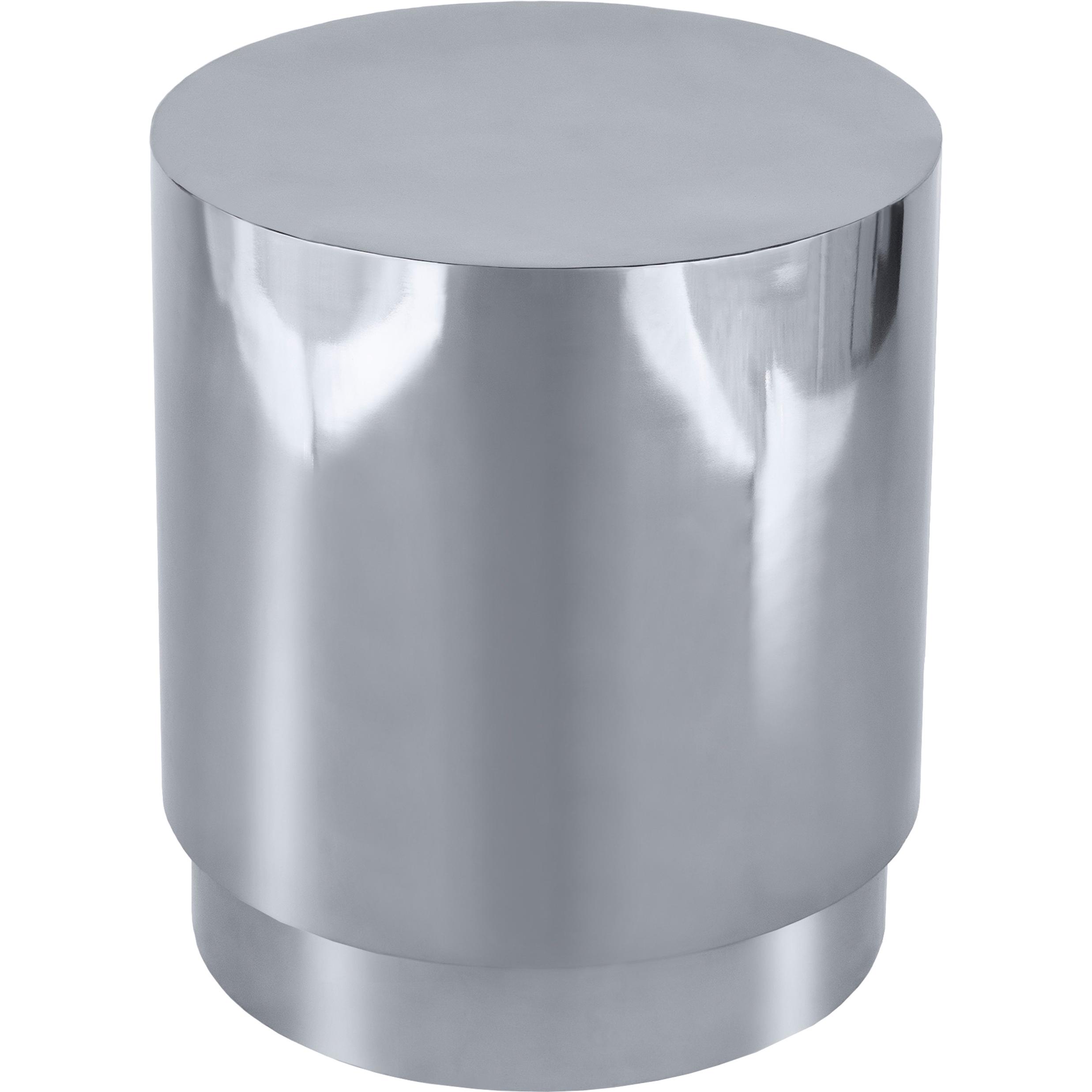 Meridian Jazzy Silver End Table