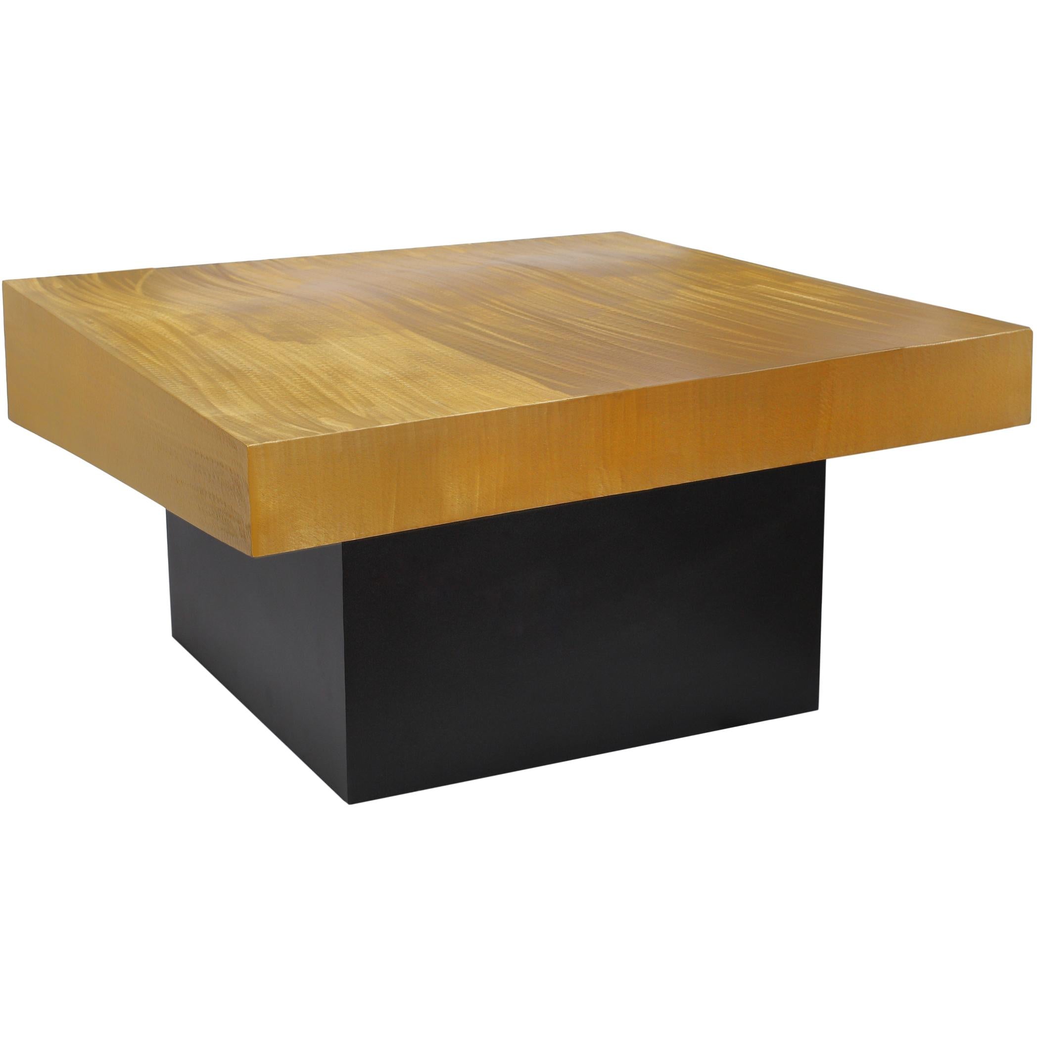 Meridian Palladium Gold Coffee Table