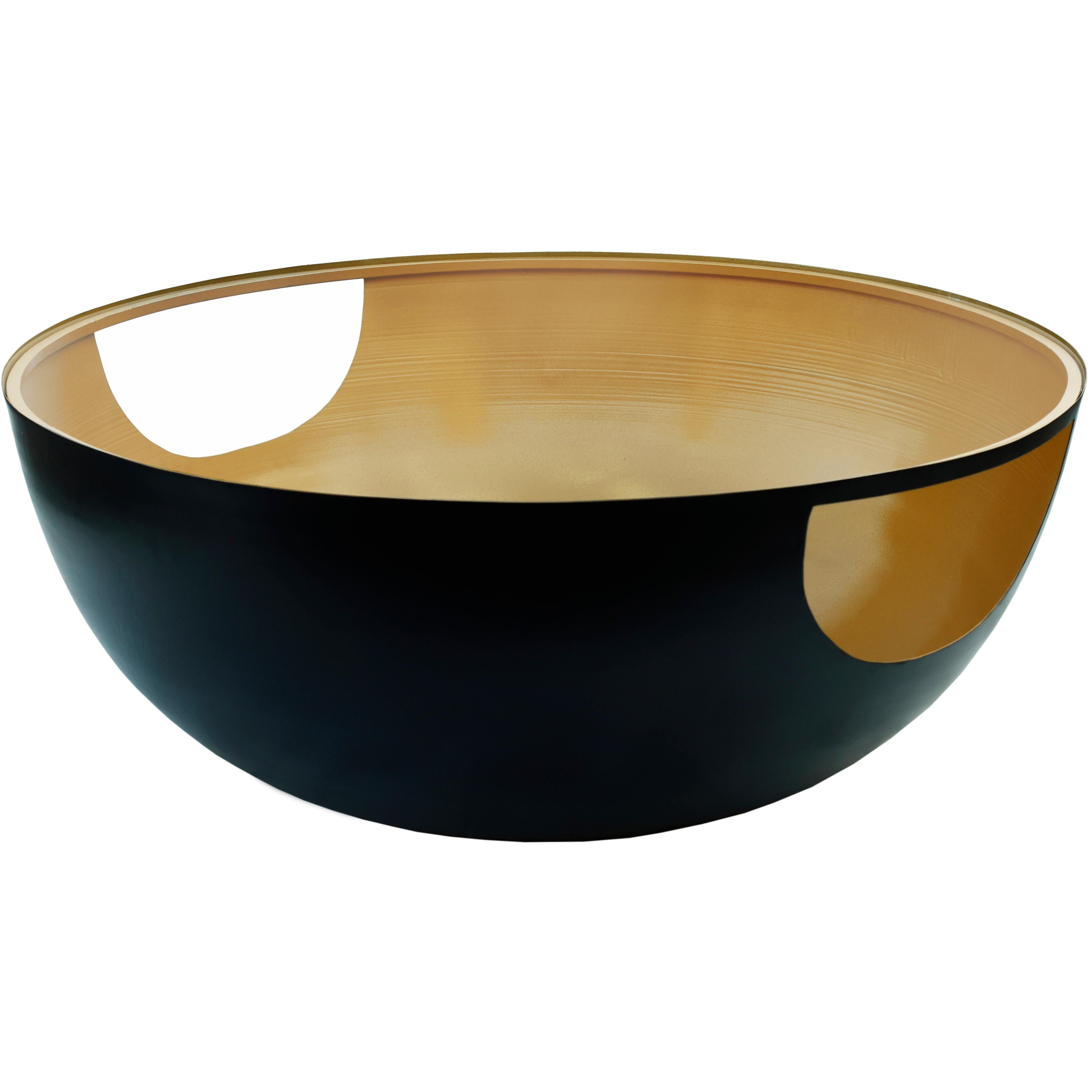 Meridian Doma Black / Gold Coffee Table