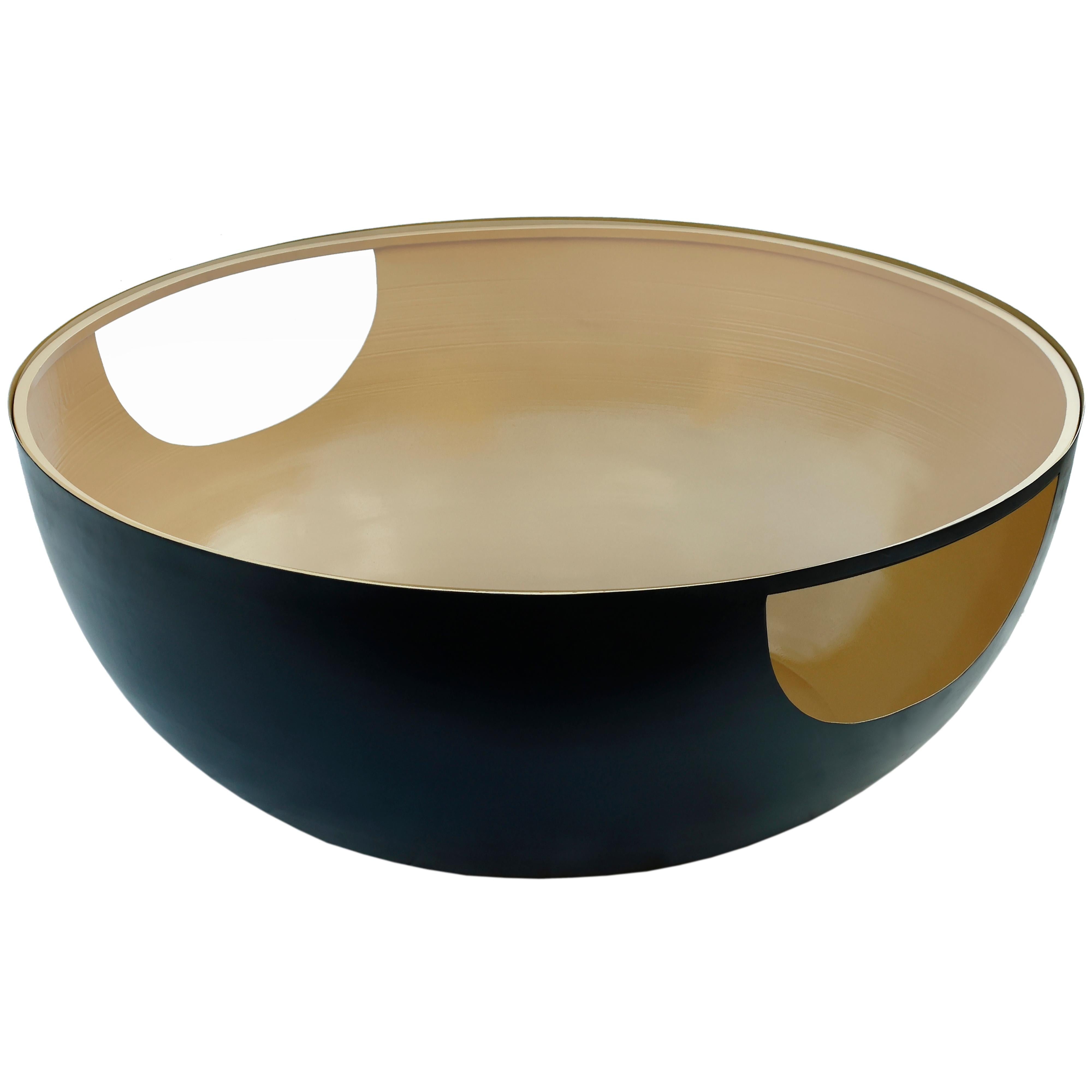 Meridian Doma Black / Gold Coffee Table