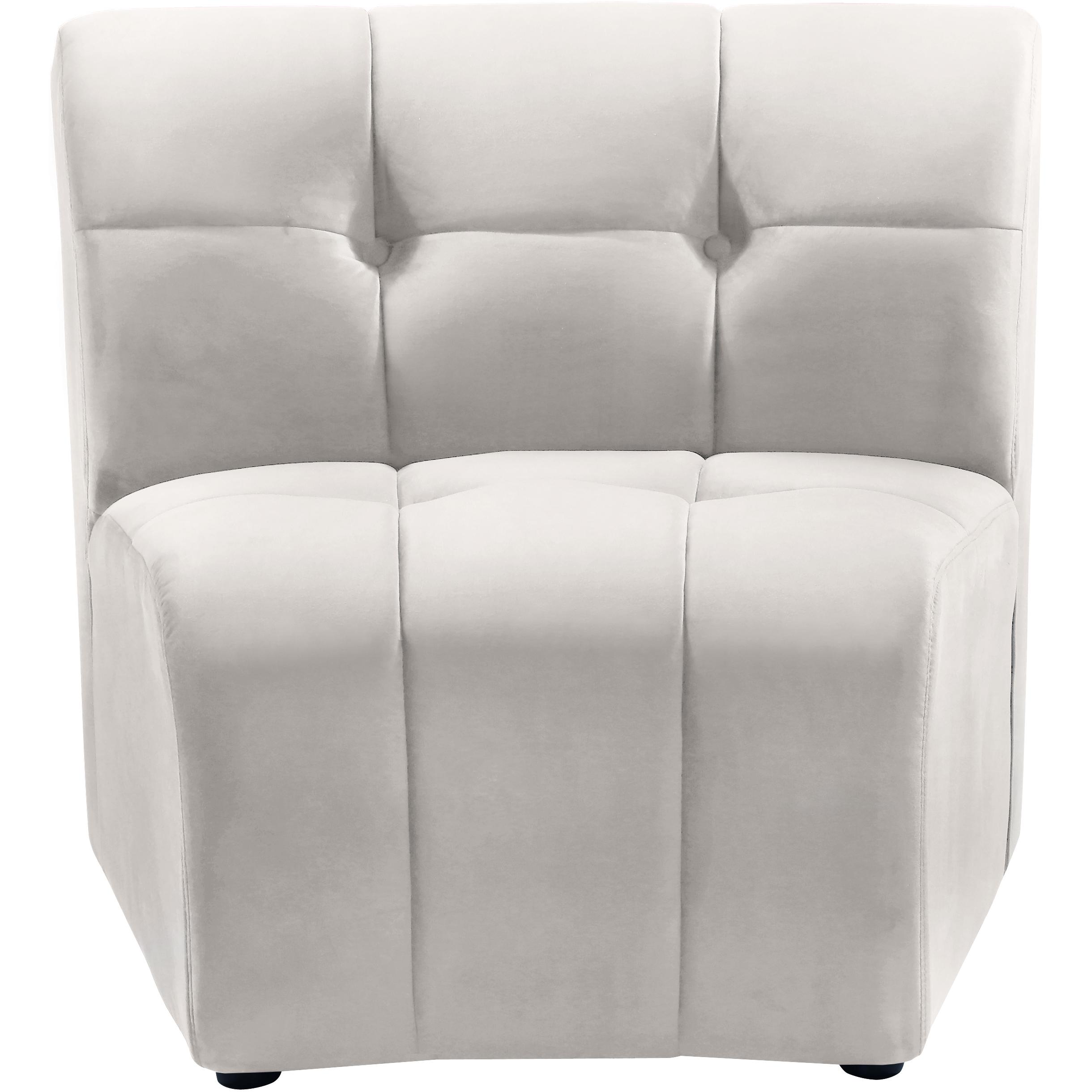 Meridian Limitless Cream Velvet Modular Chair