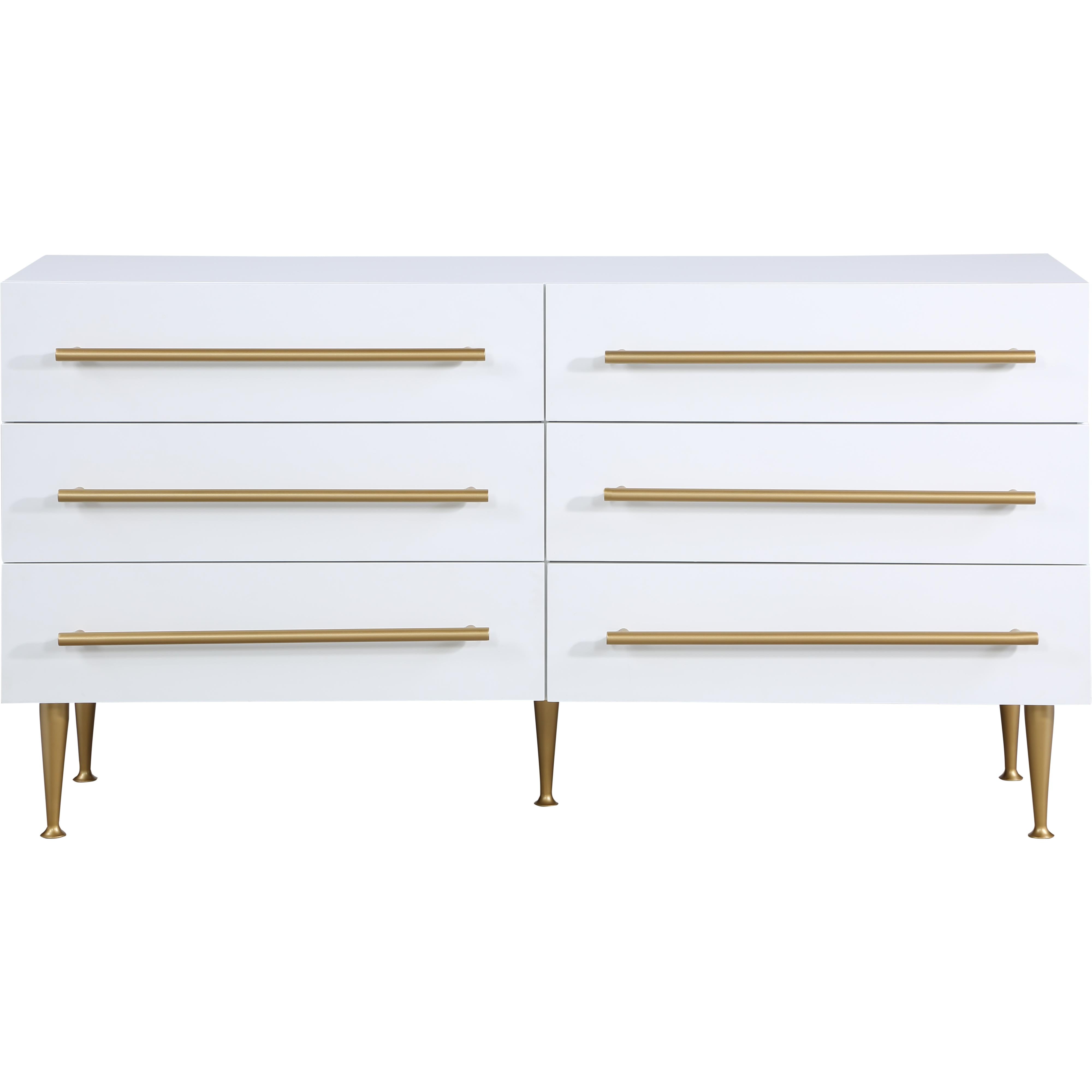 Meridian Marisol White Dresser