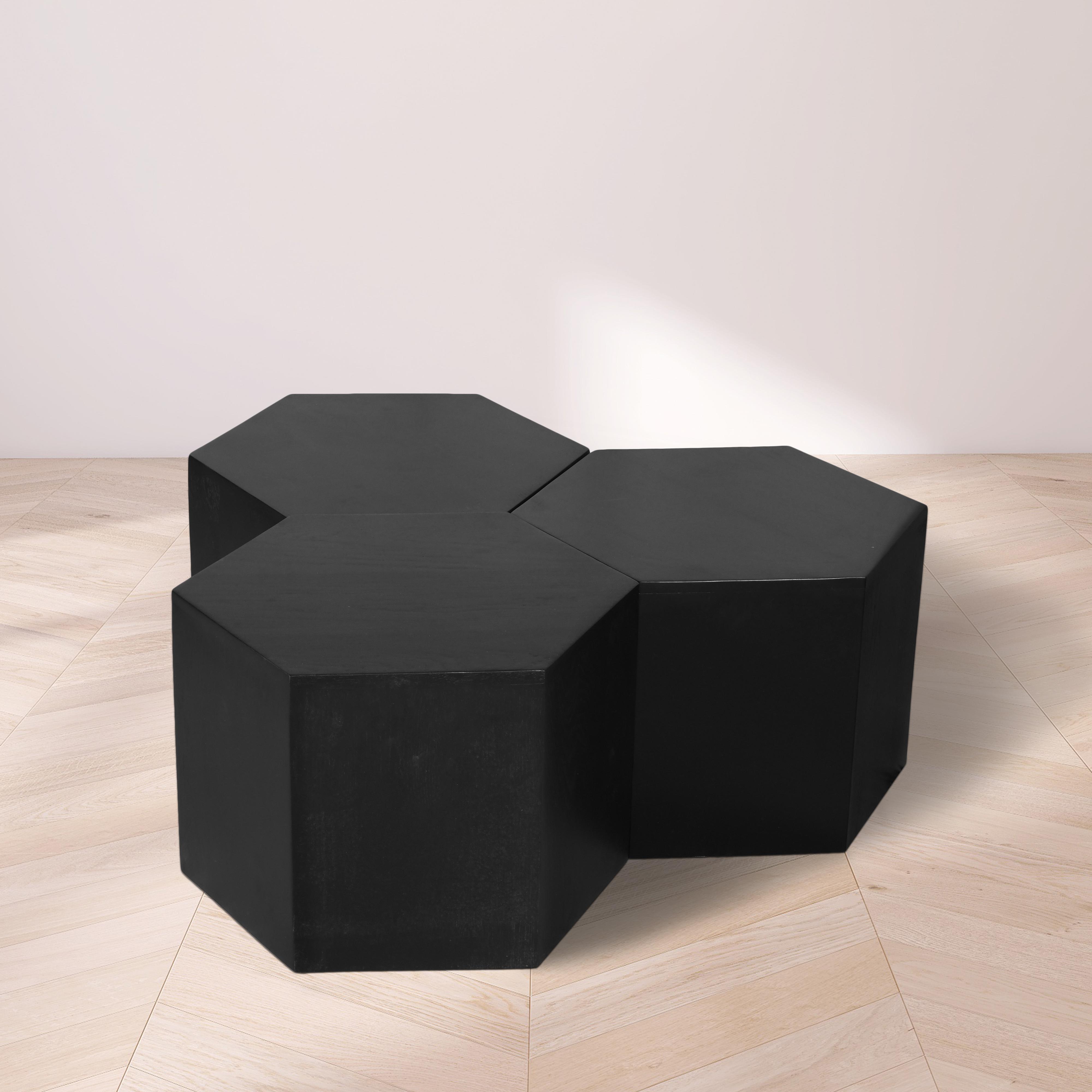 Meridian Eternal Black Coffee Table