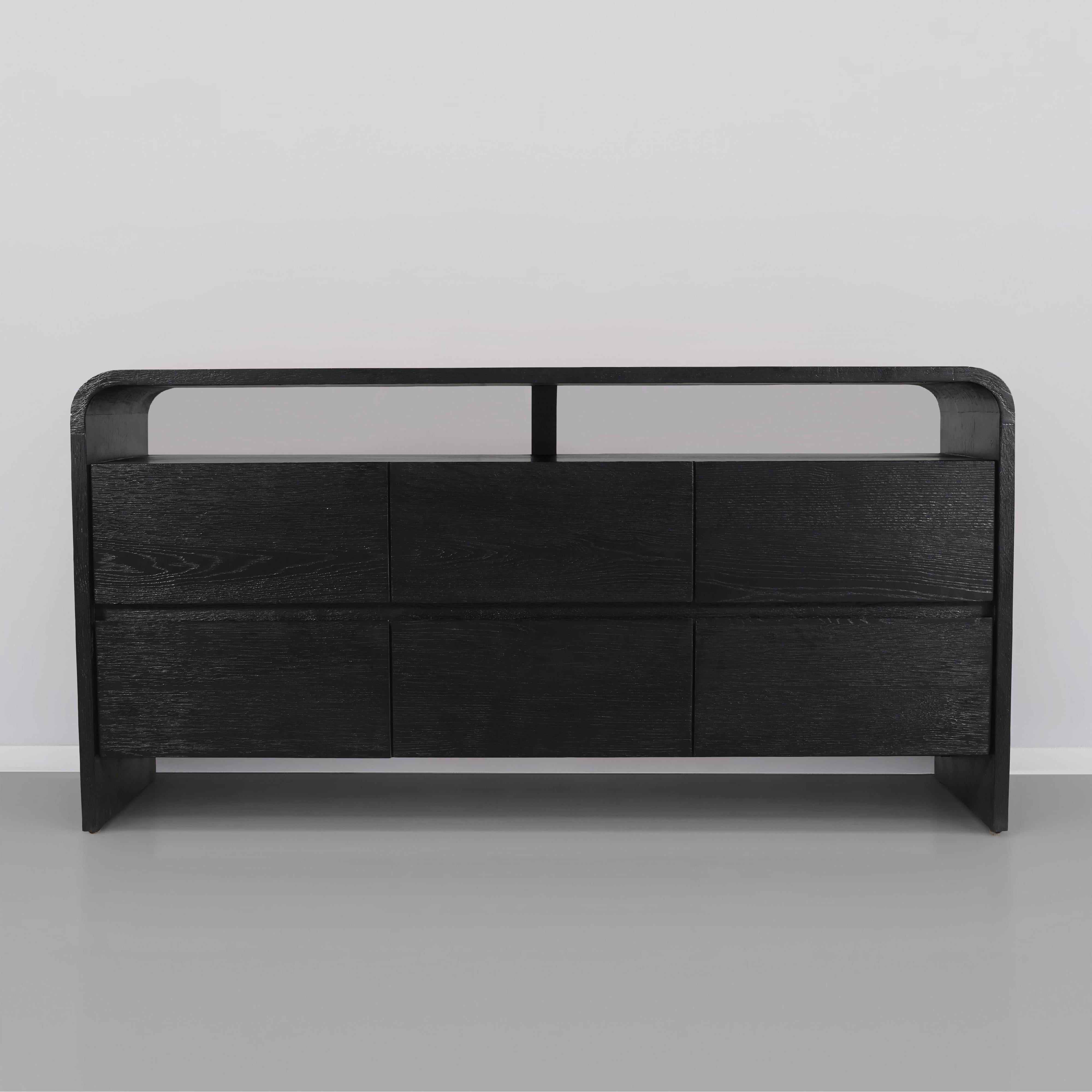 Meridian Cresthill Black Dresser