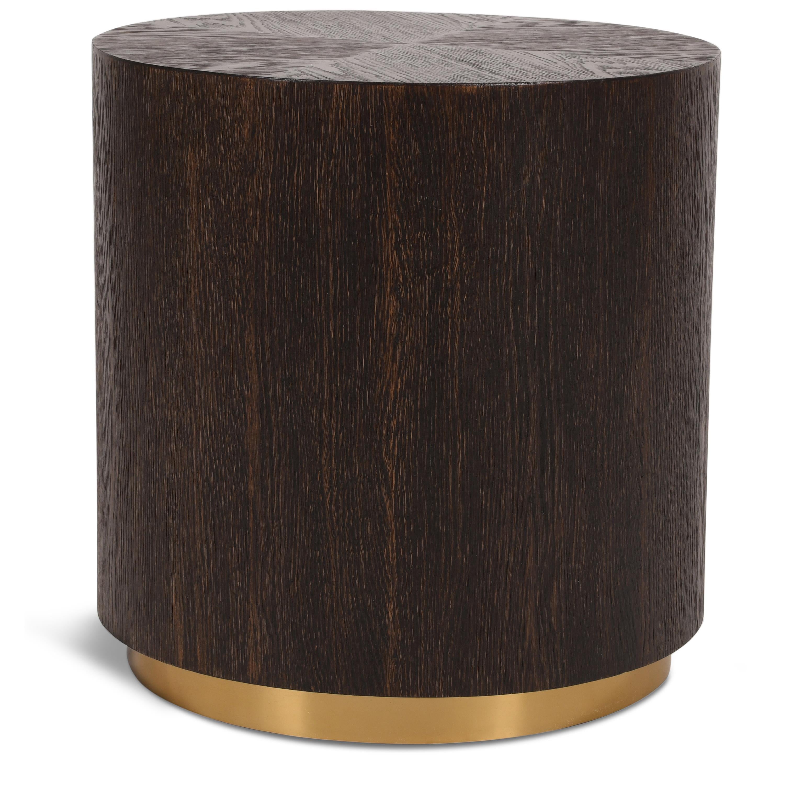 Meridian Nile Brown Oak End Table