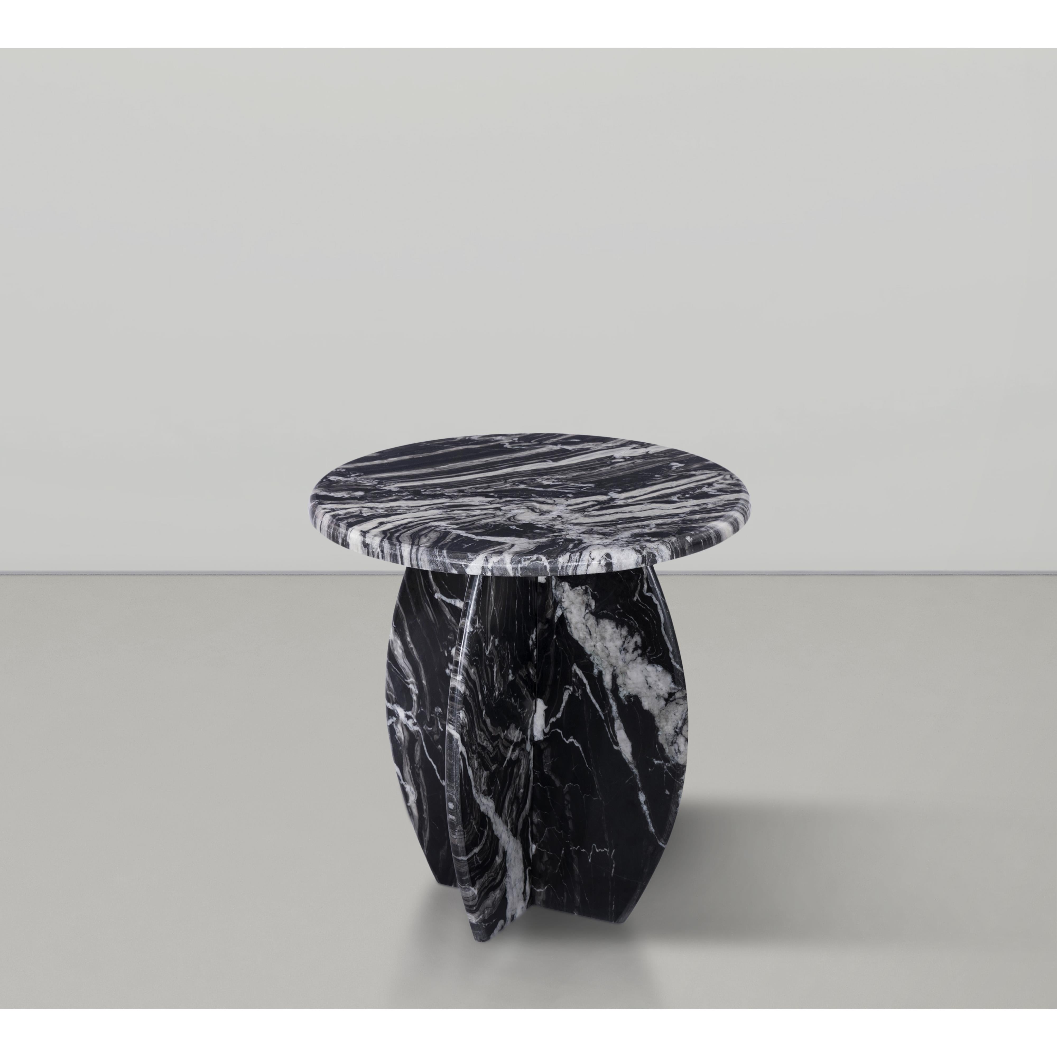 Meridian Formentera Black End Table