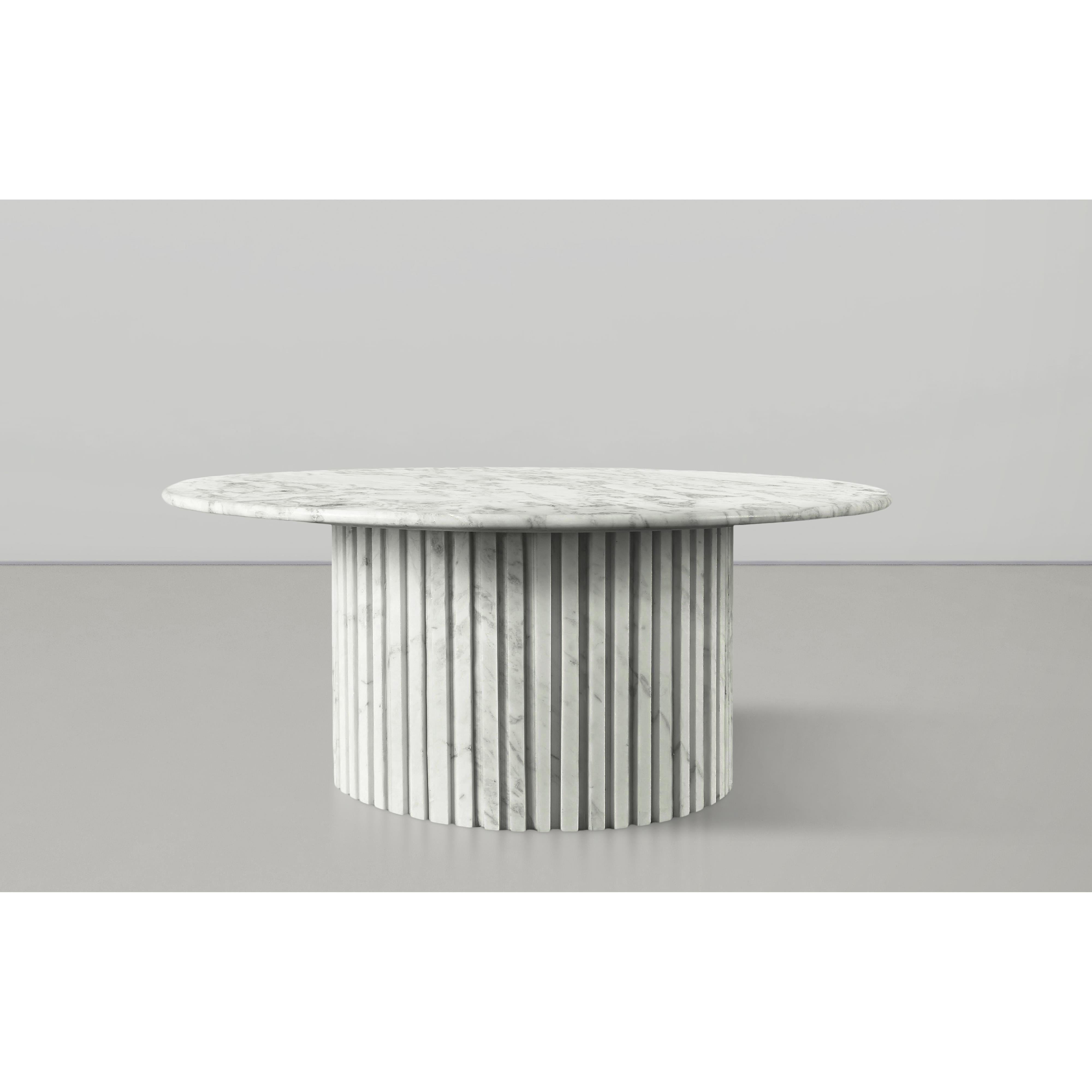 Meridian Genoa White Coffee Table