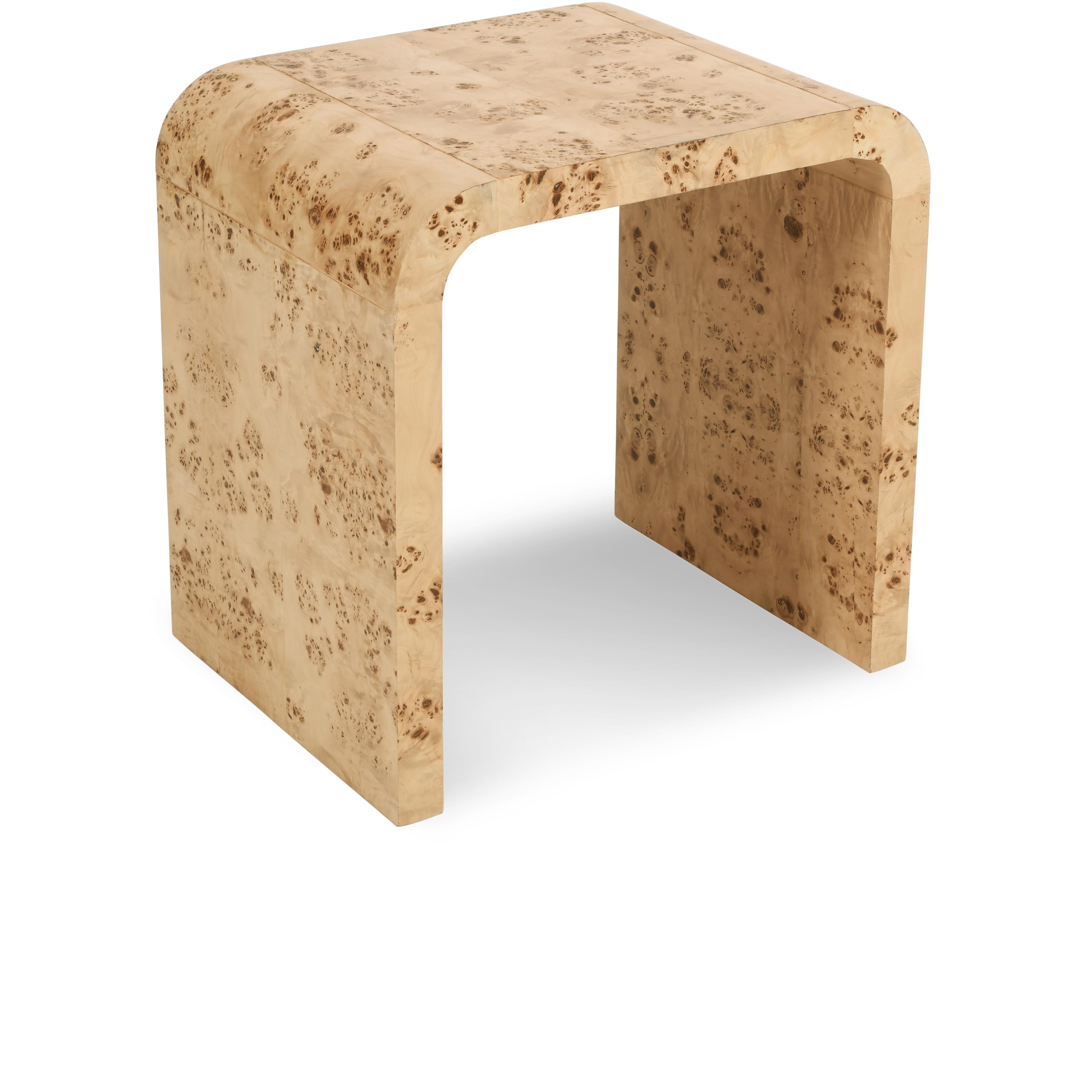 Meridian Cresthill Natural Ash End Table