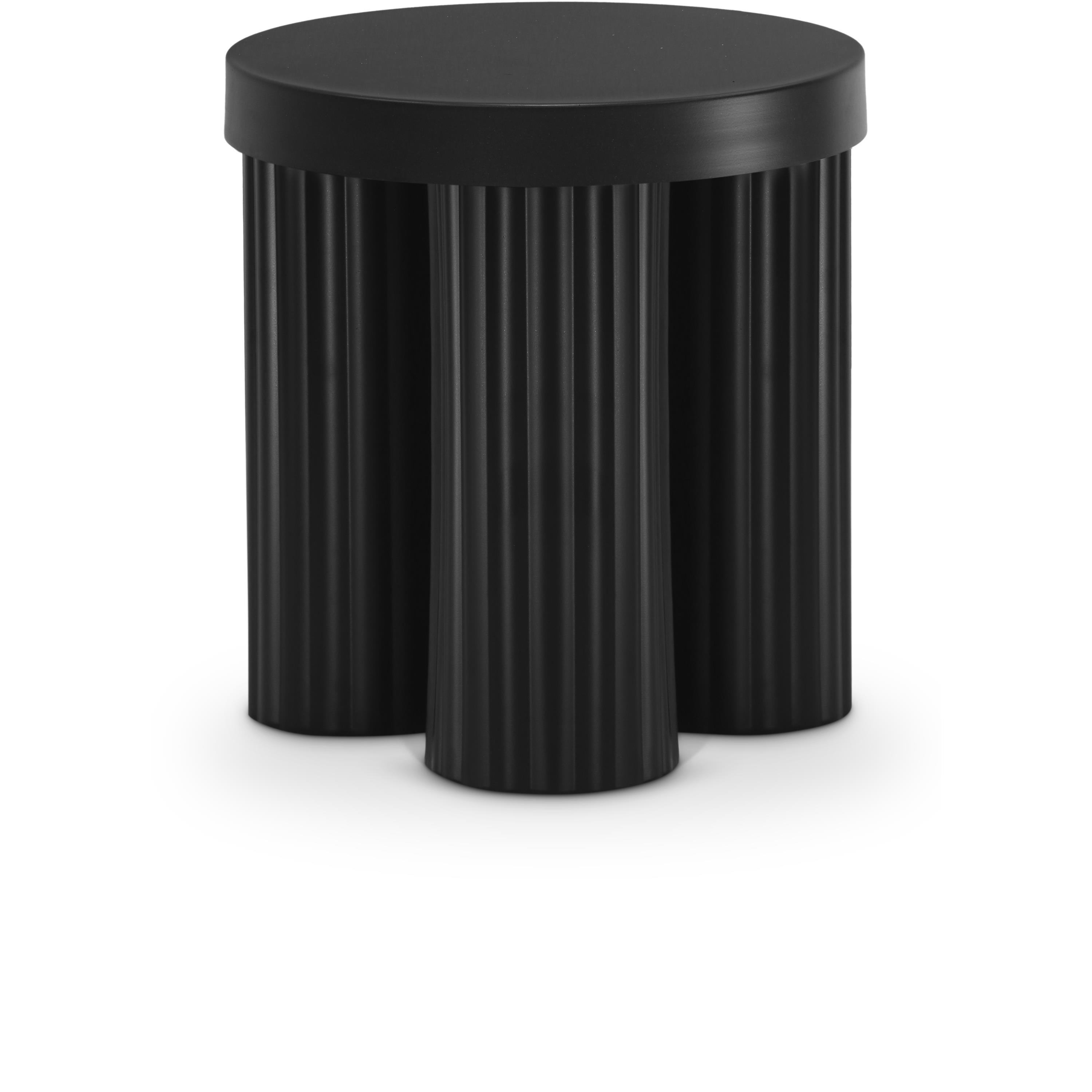 Meridian Rhodes Black End Table