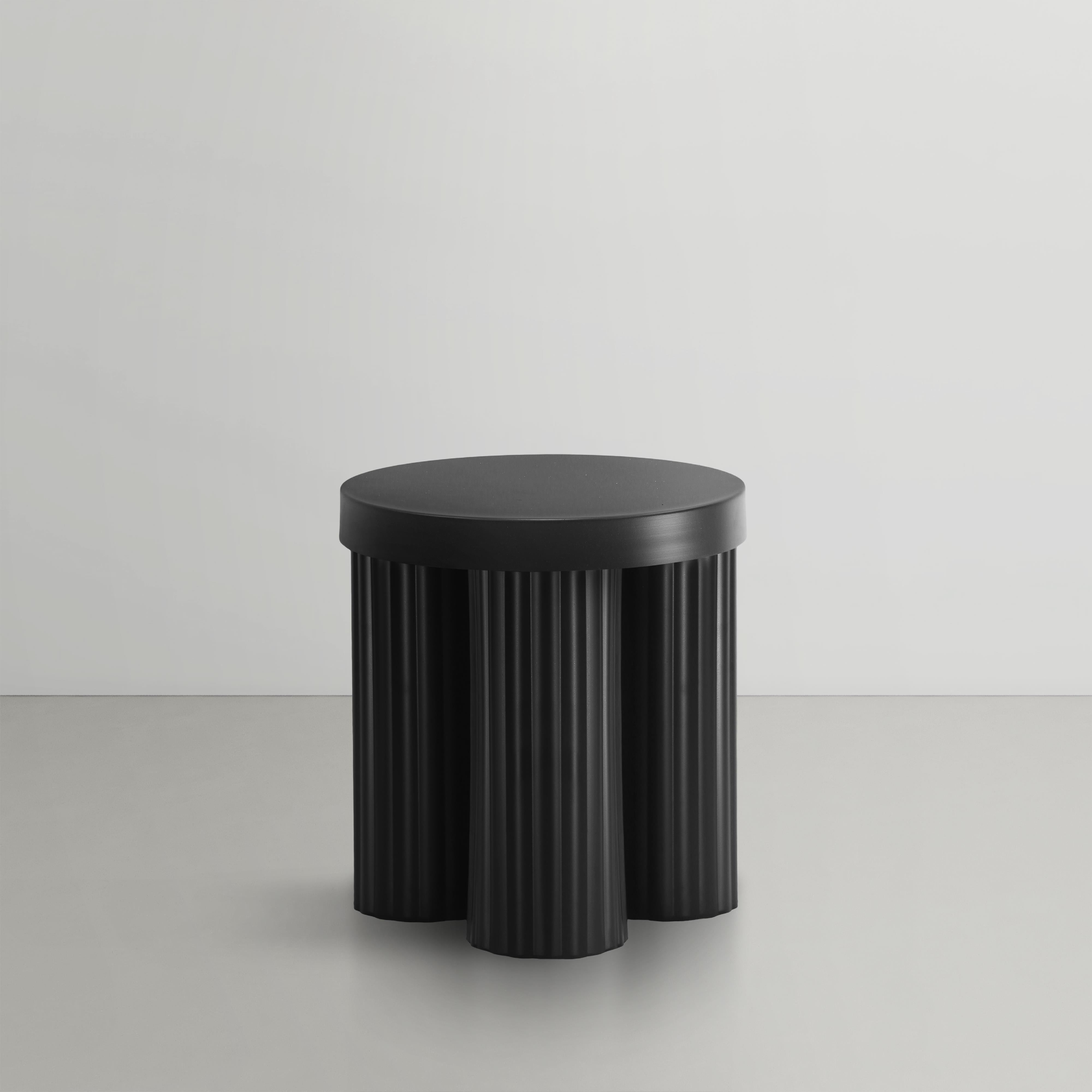 Meridian Rhodes Black End Table