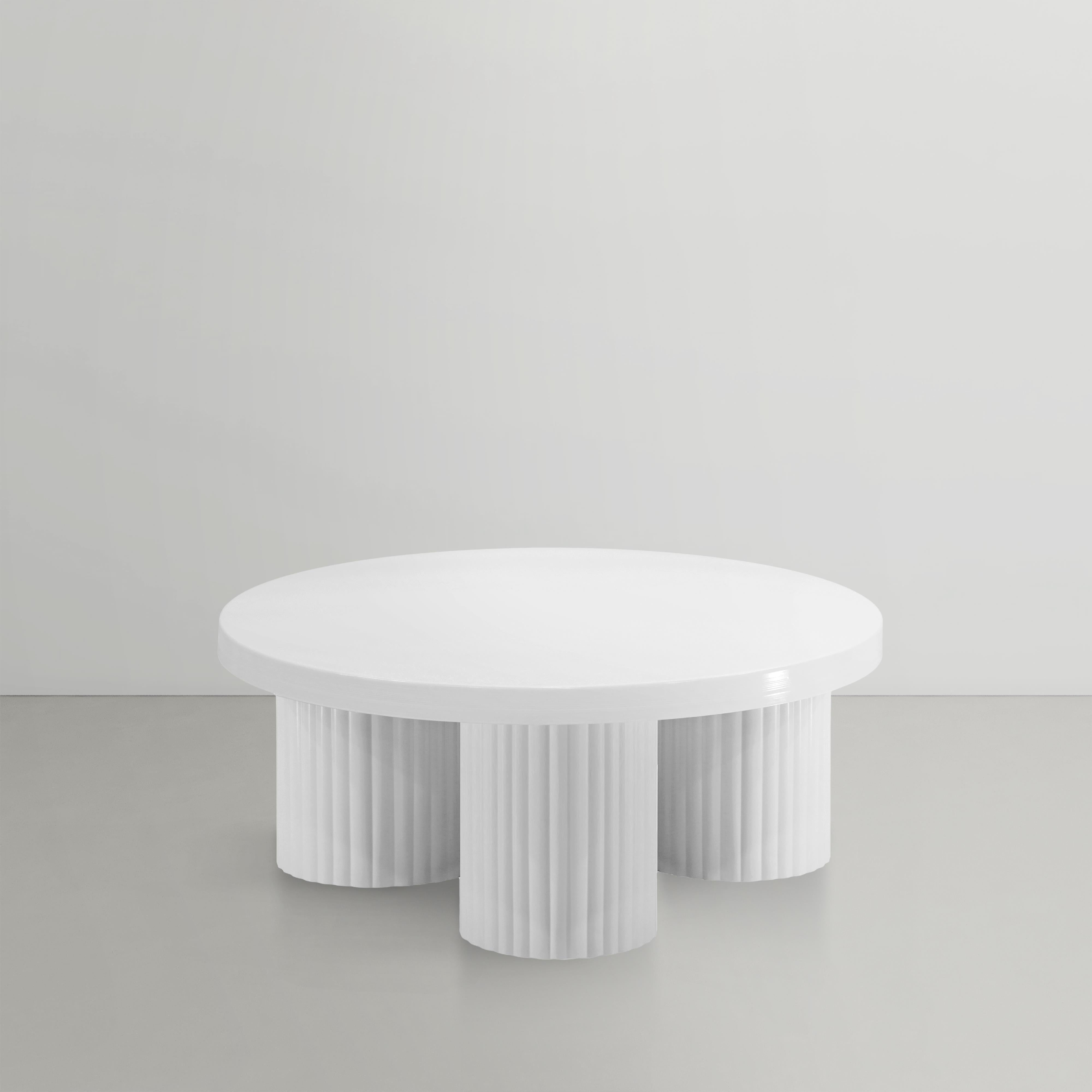 Meridian Rhodes White Coffee Table