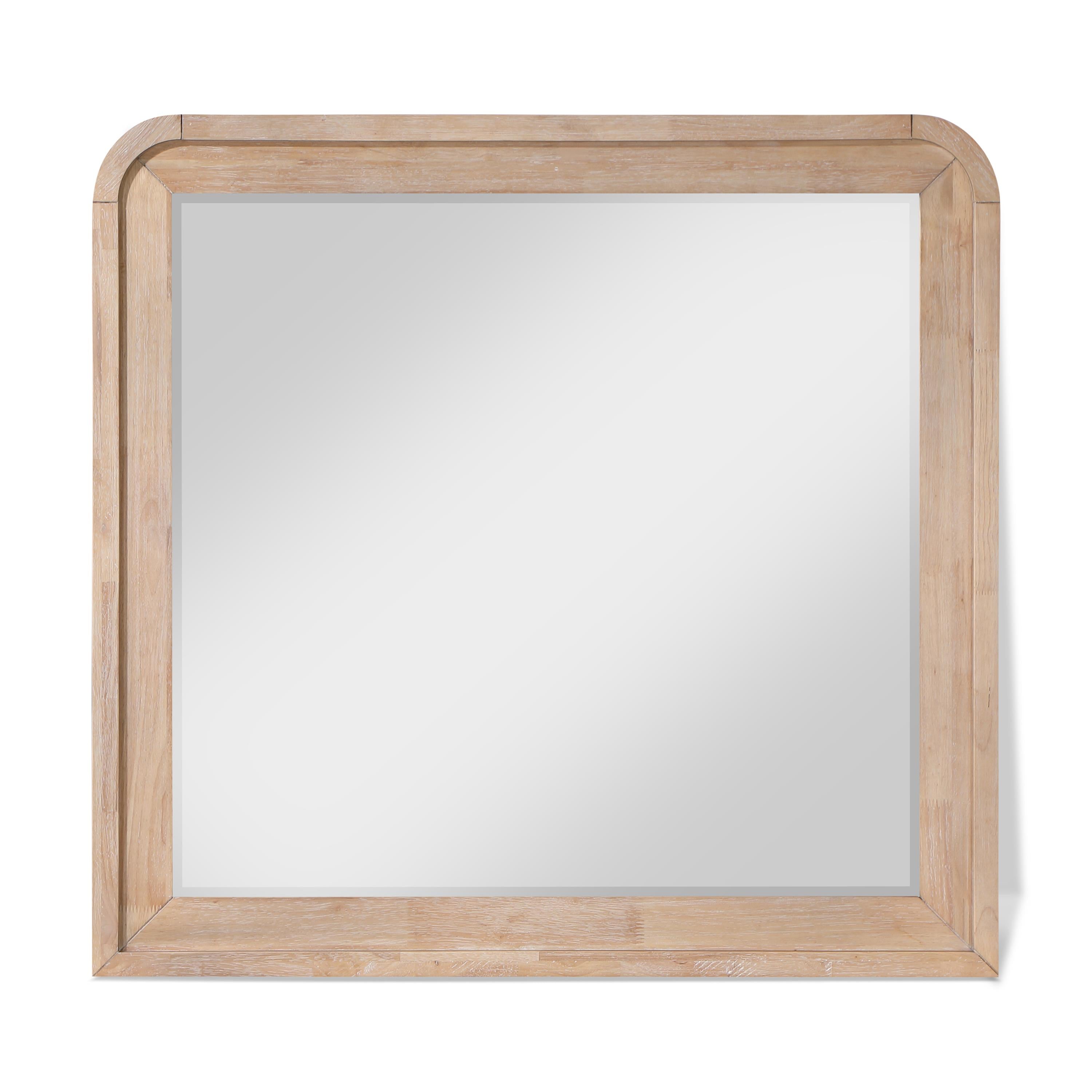 Meridian Fluted Natural Mirror