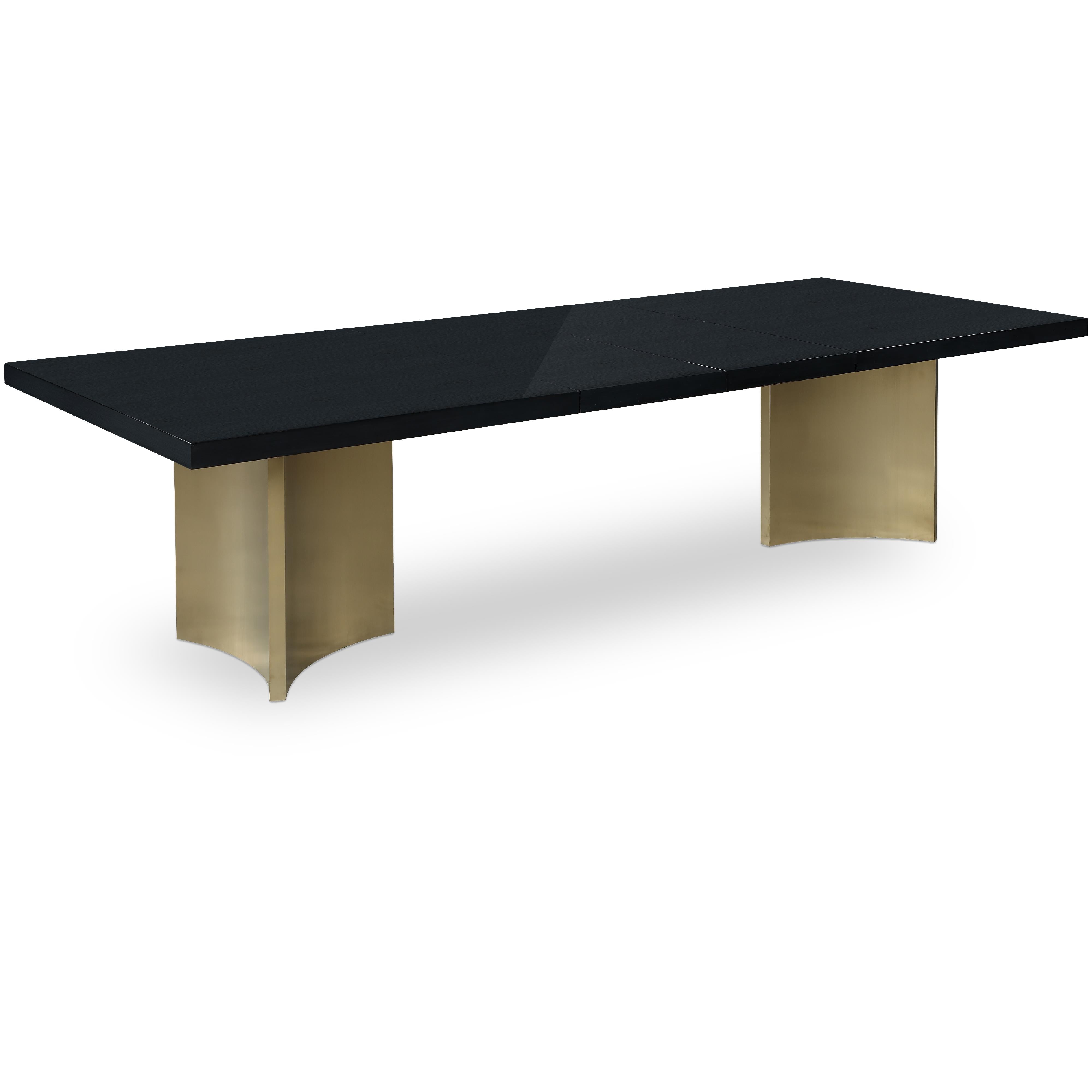 Meridian Immerse Black Dining Table (3 Boxes)