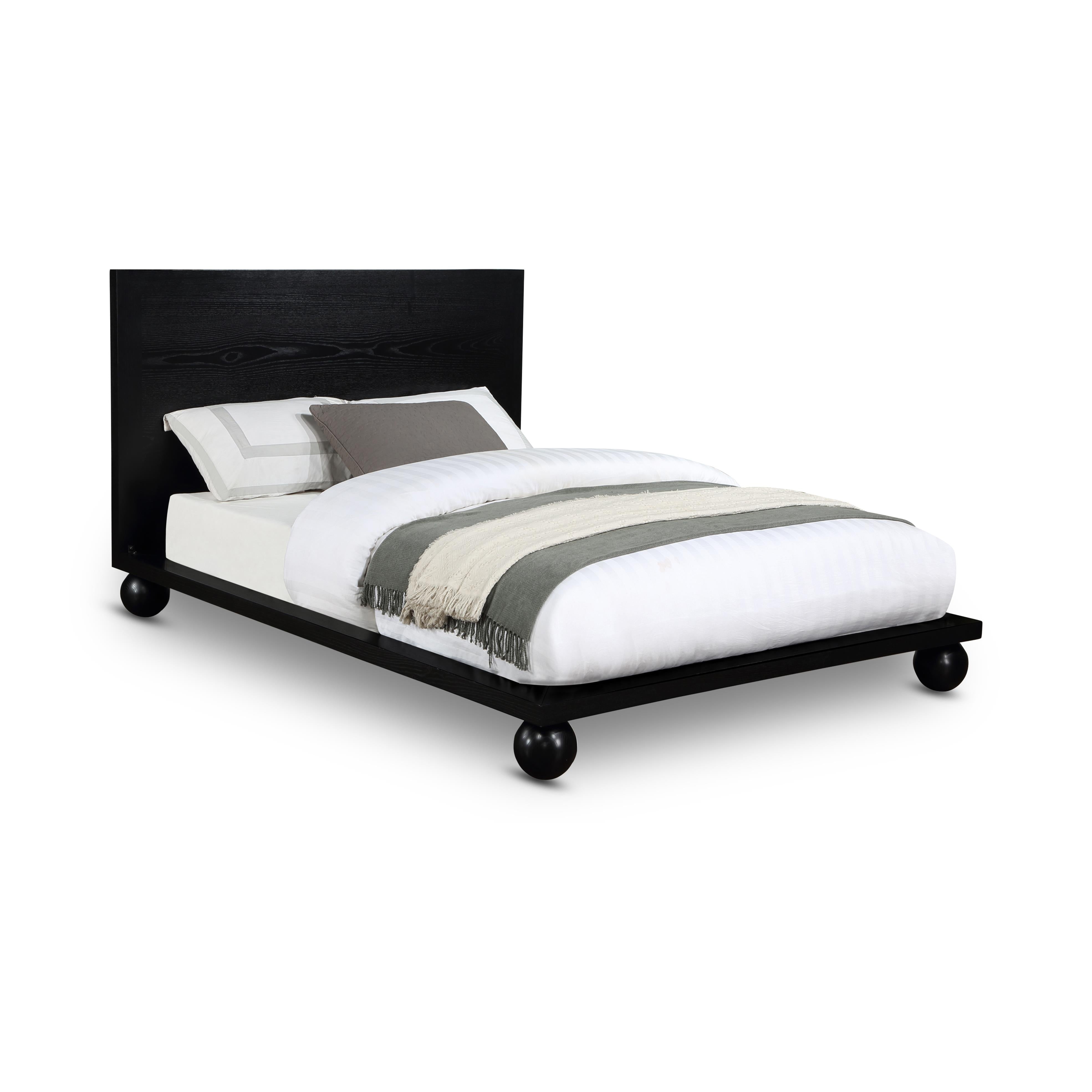 Meridian Kent Black King Bed (3 Boxes)