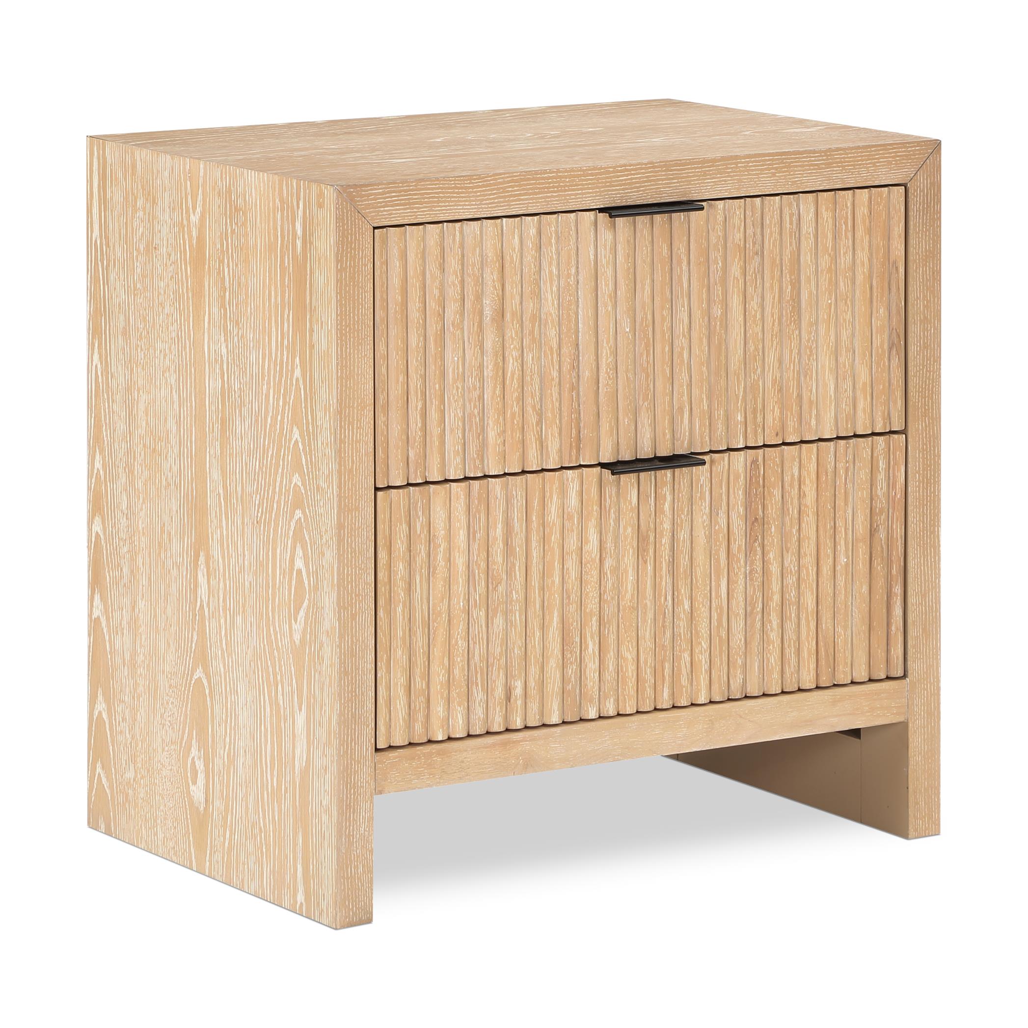 Meridian Fairfax Natural Night Stand