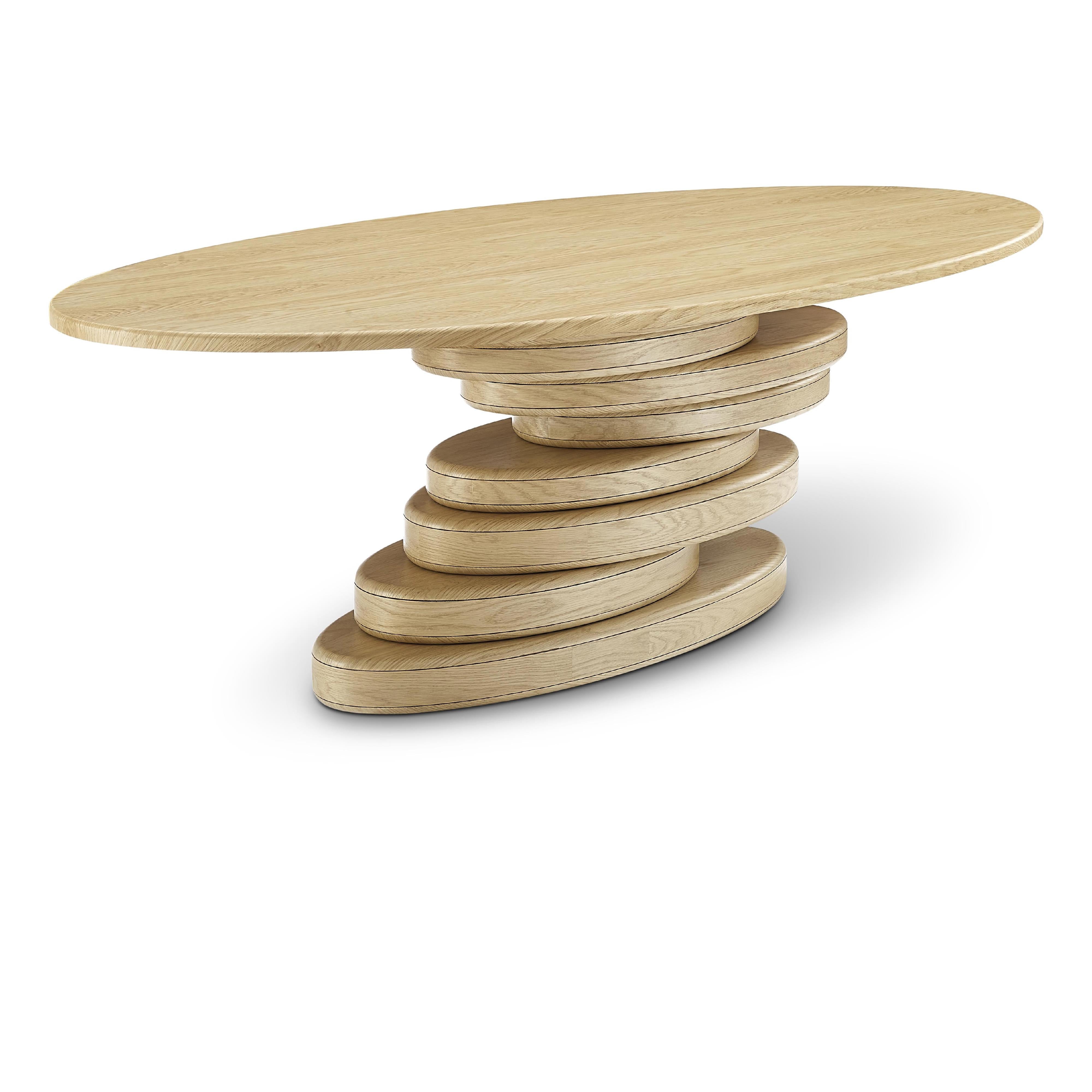 Meridian Moriah Oak Dining Table