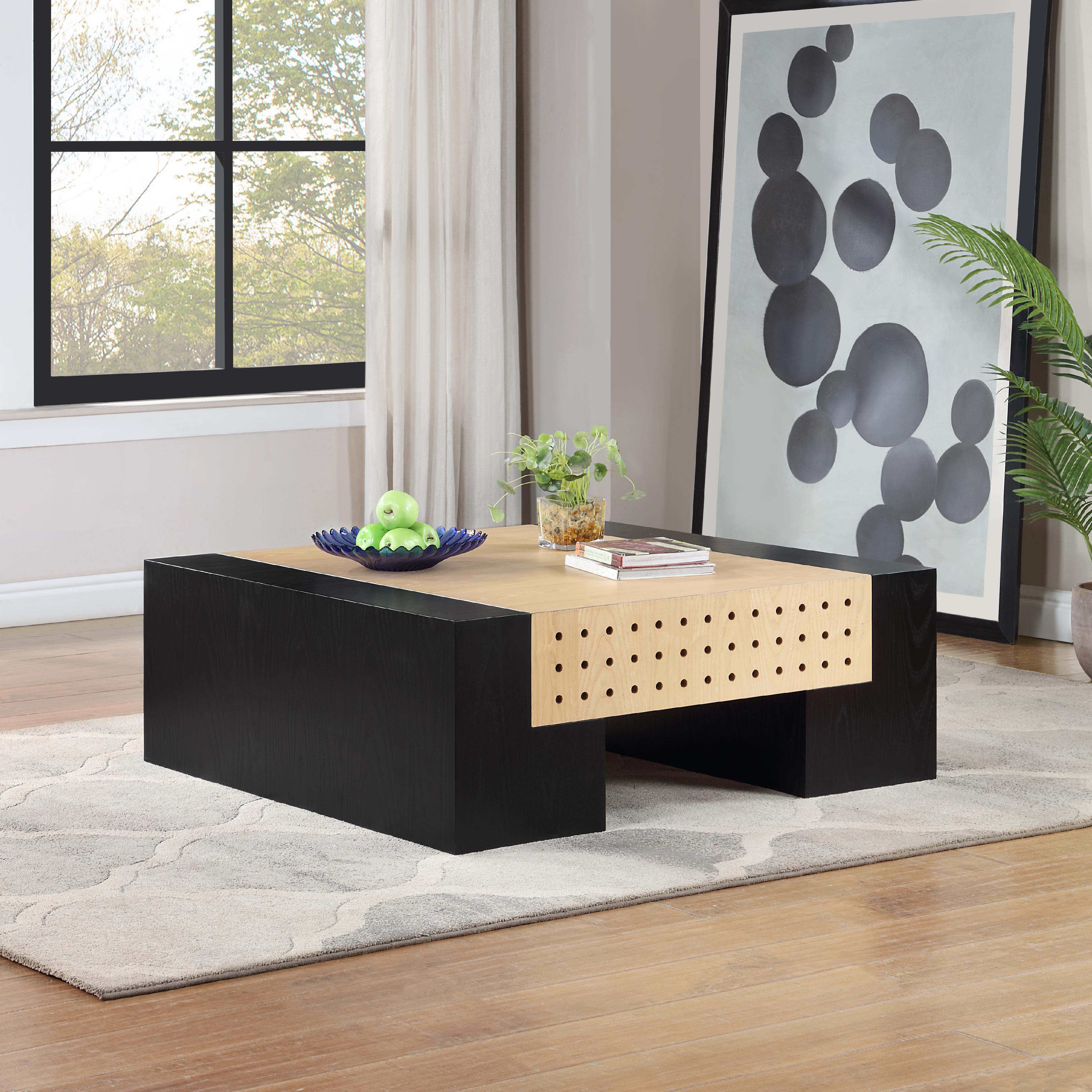 Meridian Mondrian Black Coffee Table