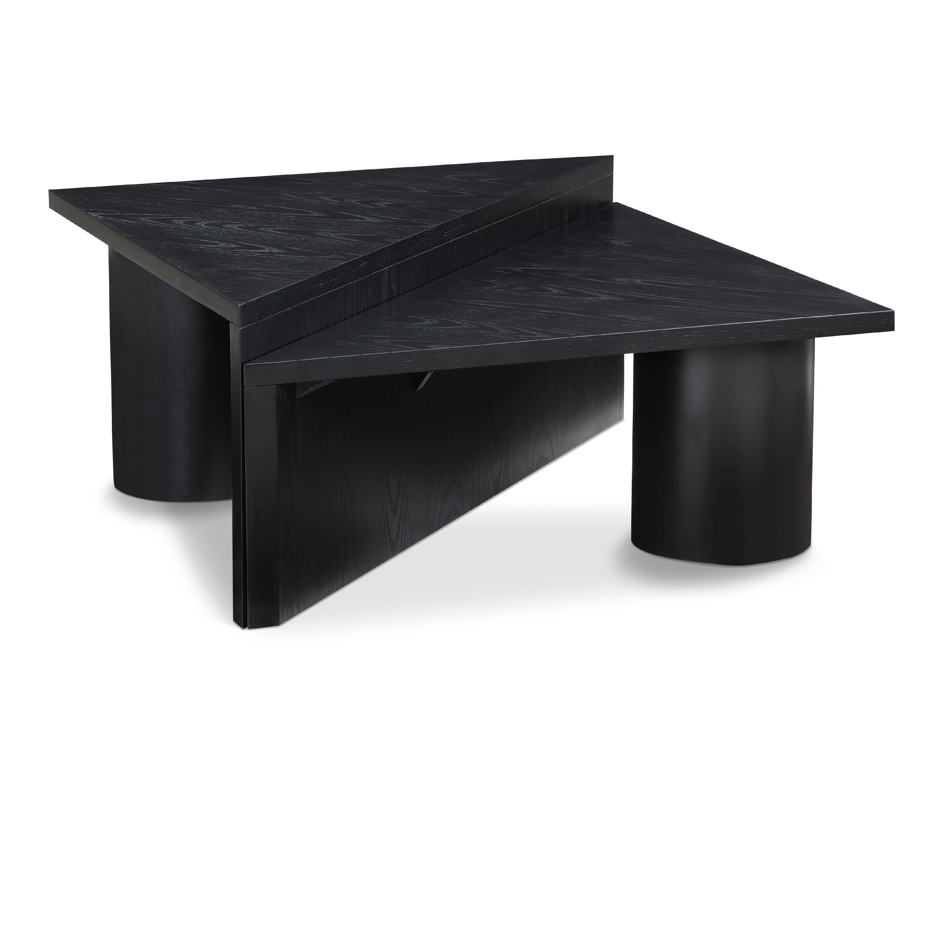 Meridian Pavillion Black Coffee Table