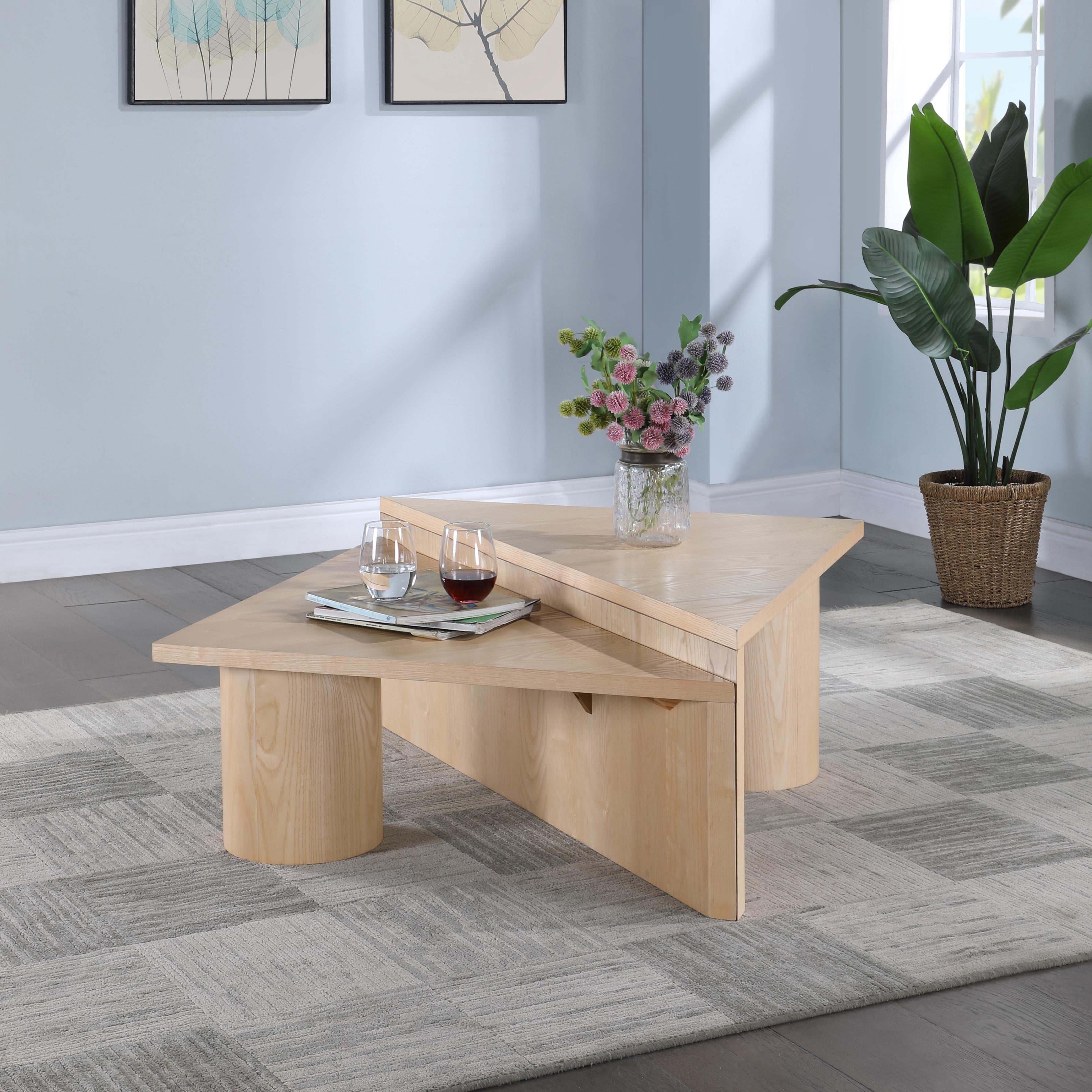 Meridian Pavillion Natural Coffee Table
