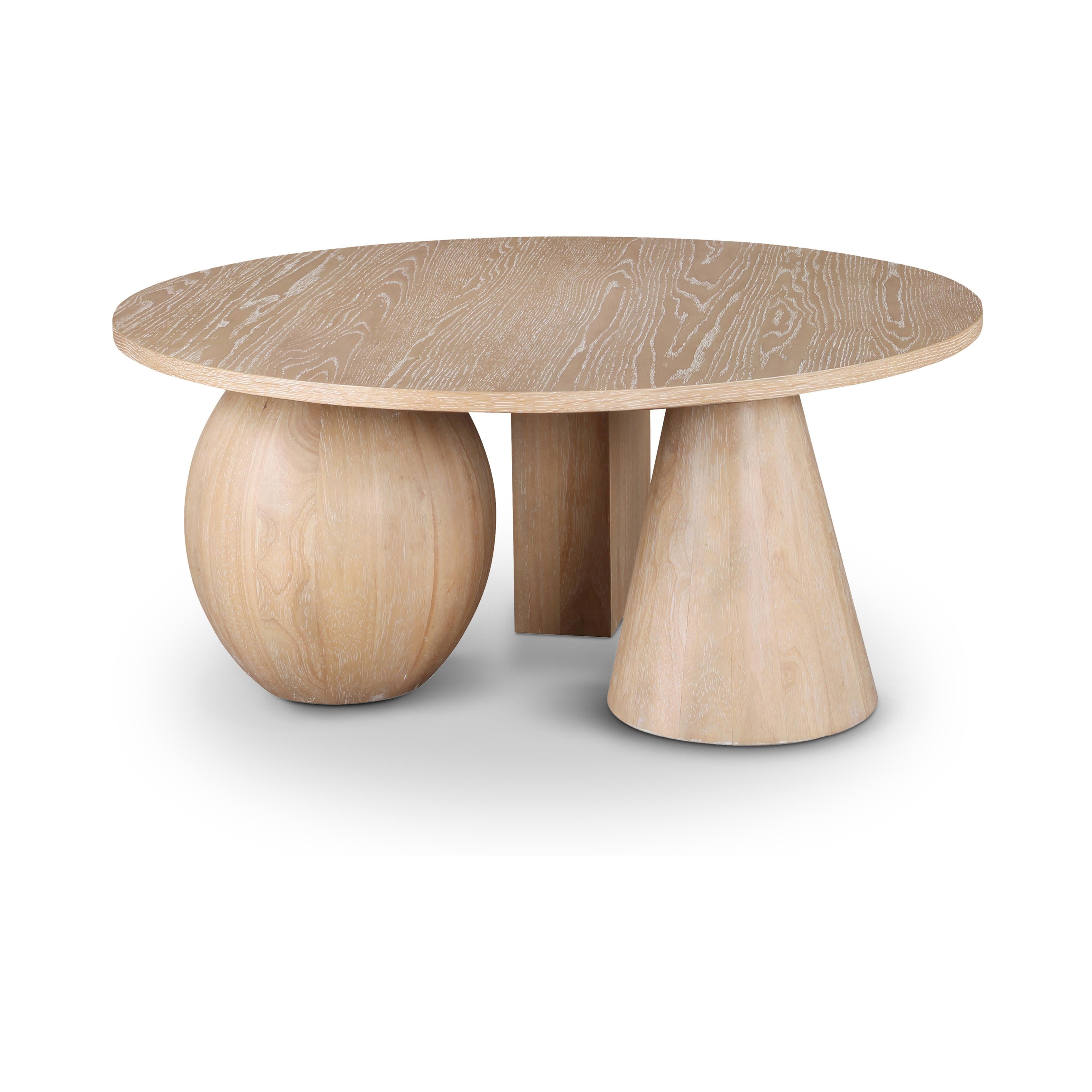 Meridian Revive Natural Oak Coffee Table
