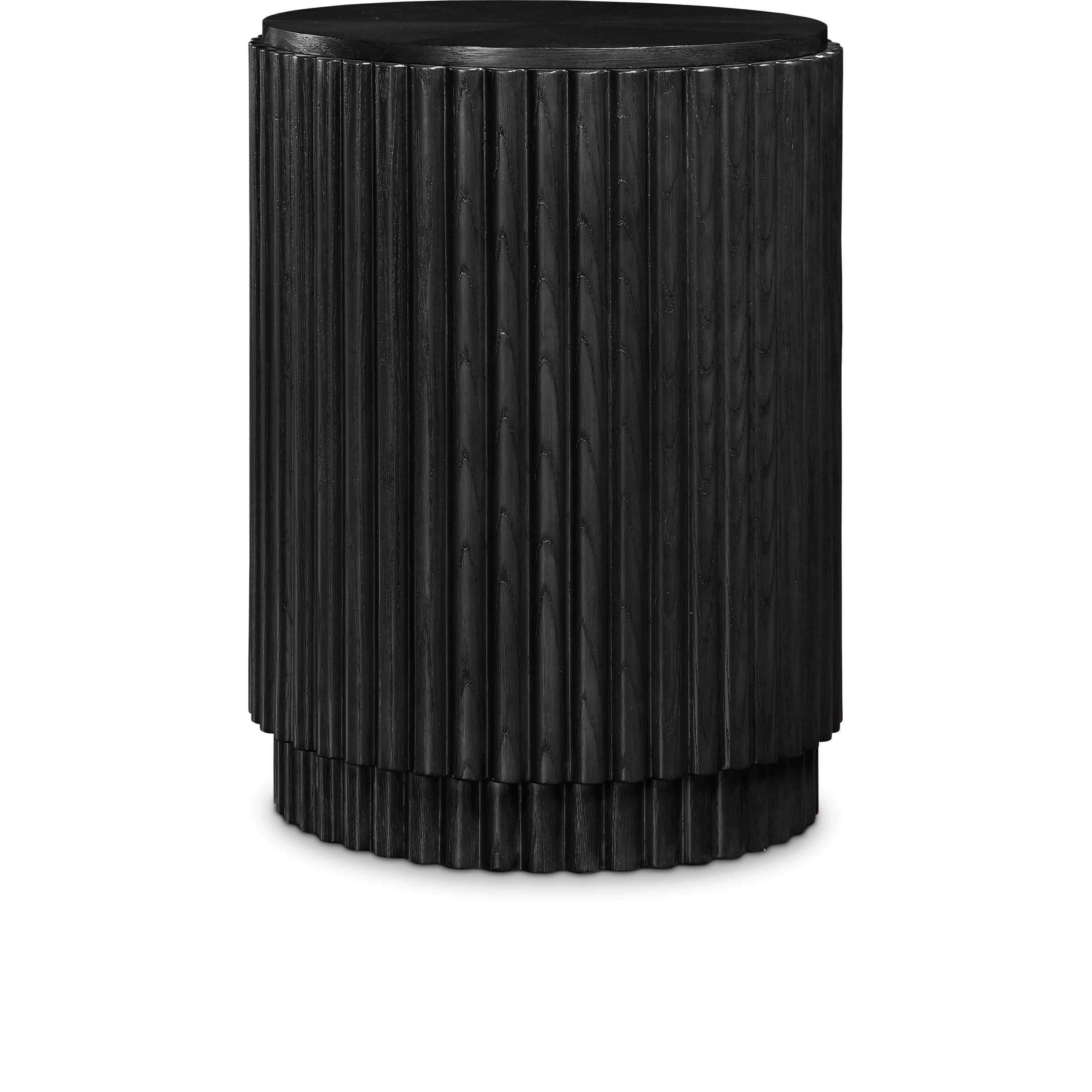 Meridian Ronin Black End Table