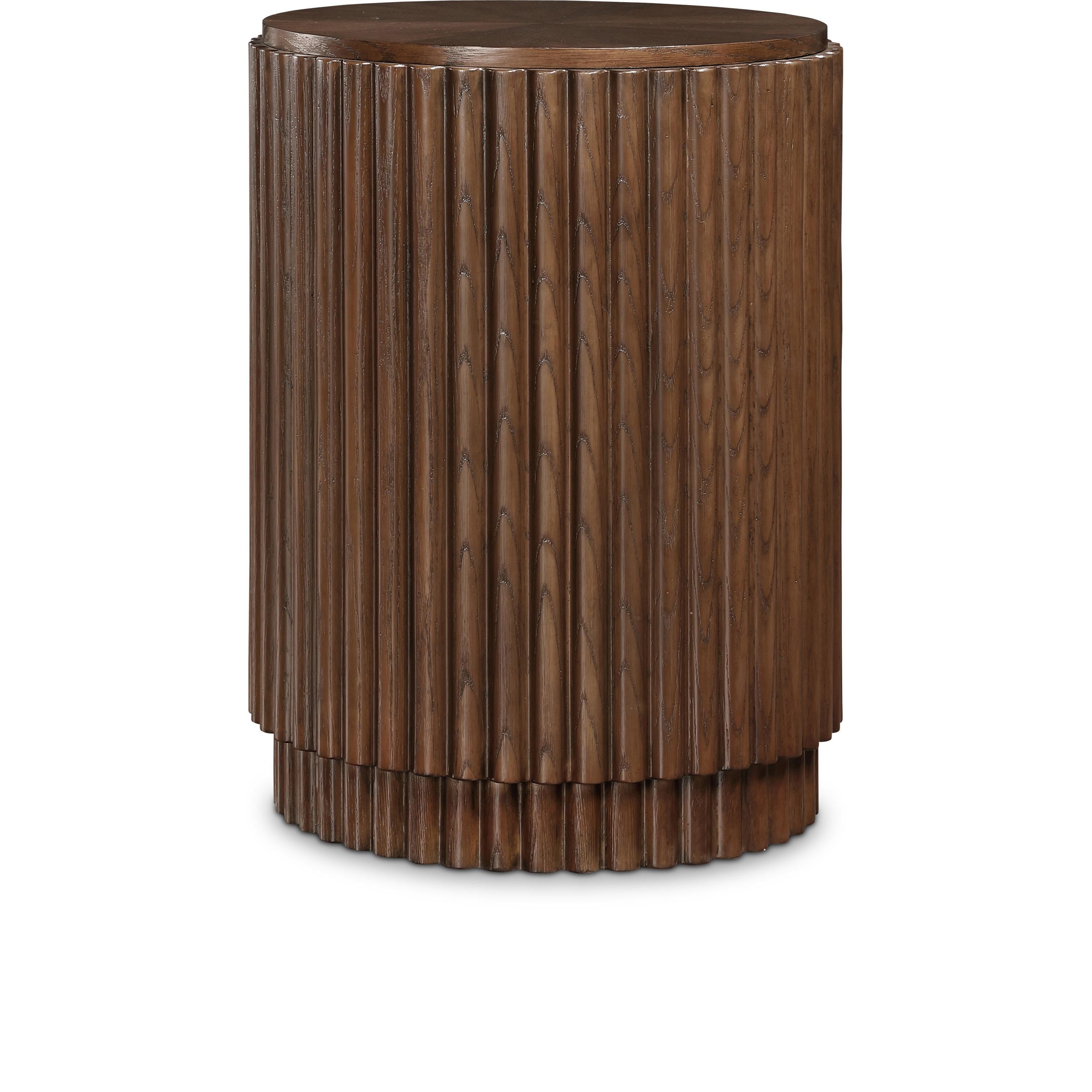 Meridian Ronin Brown End Table