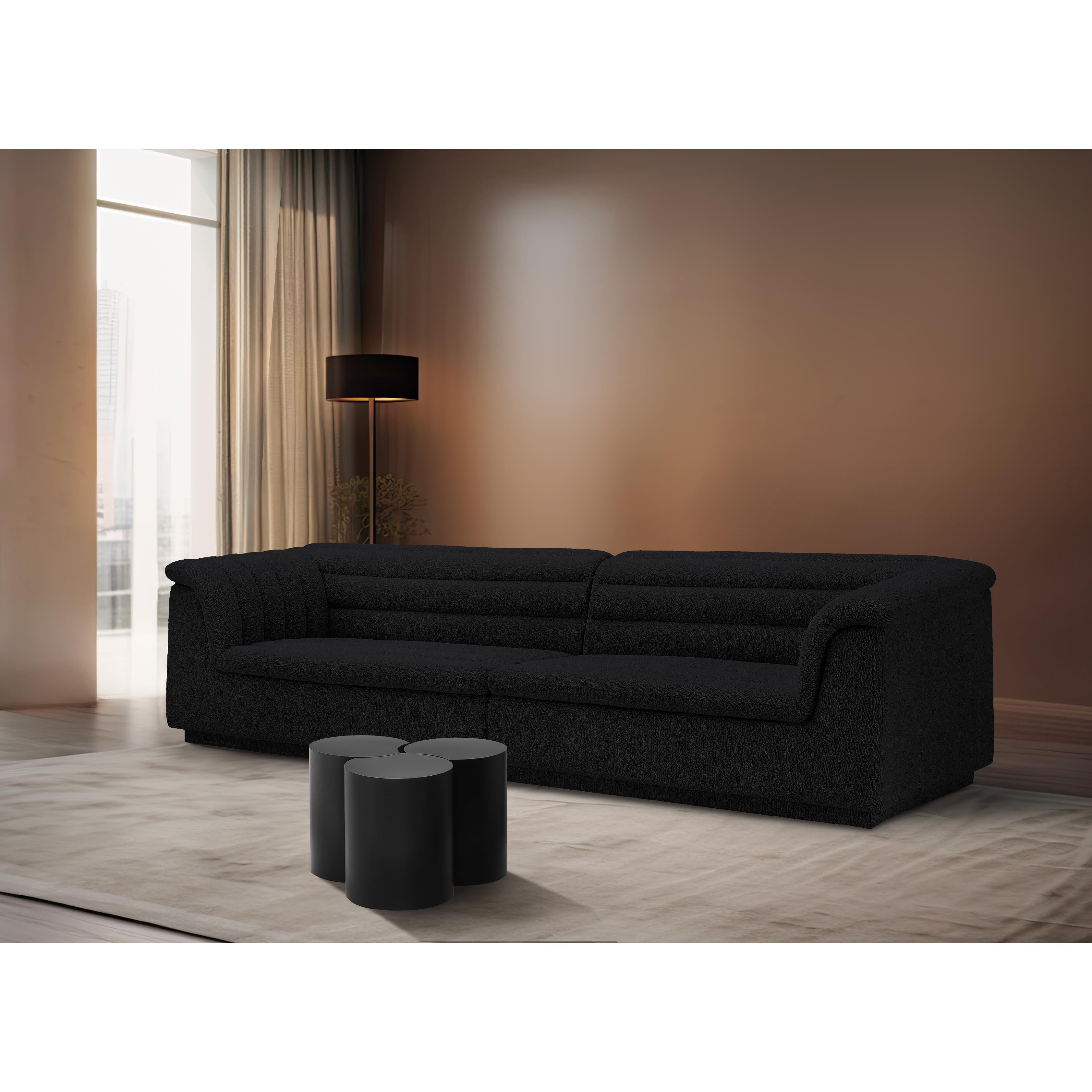 Meridian Dimple Black Coffee Table