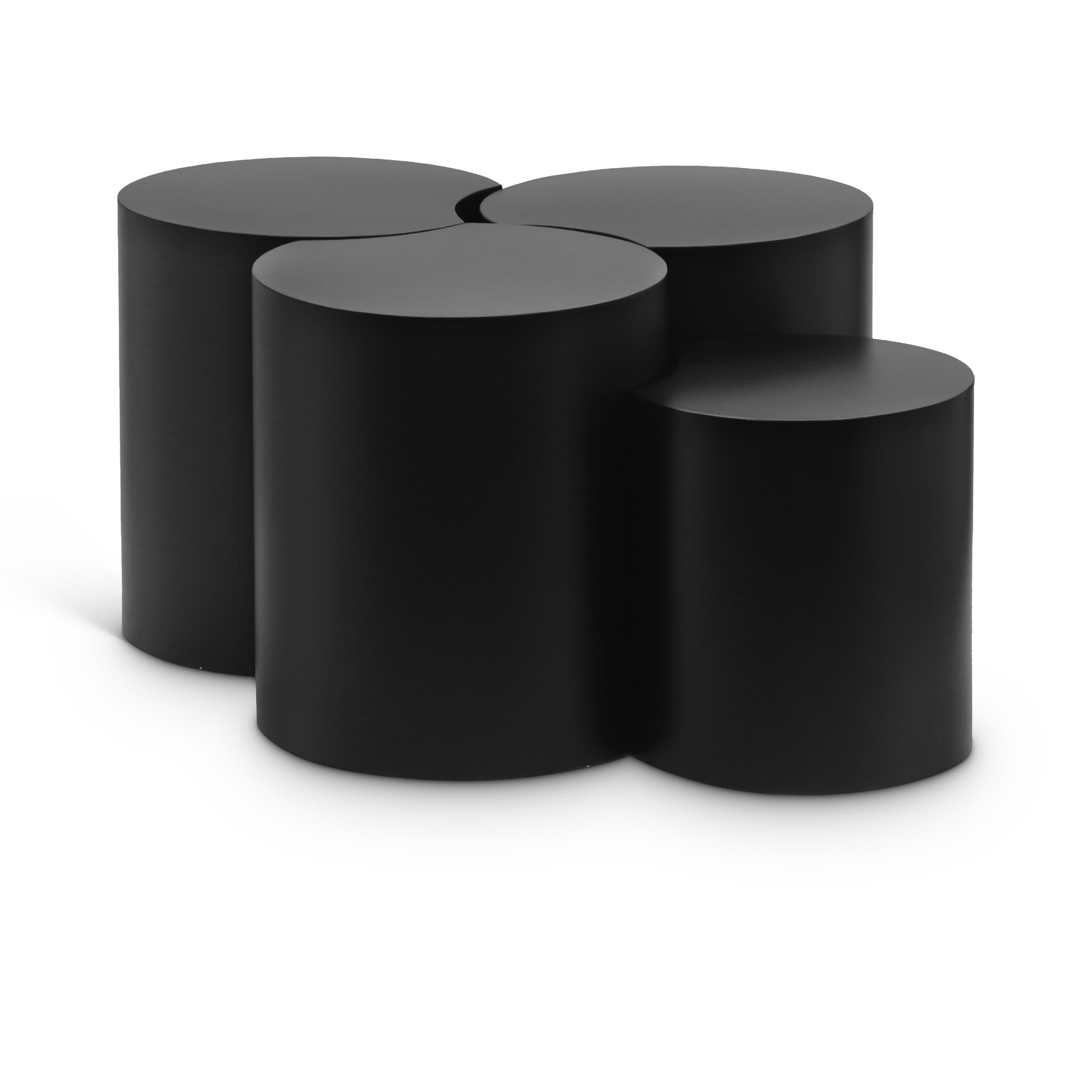 Meridian Dimple Black Coffee Table